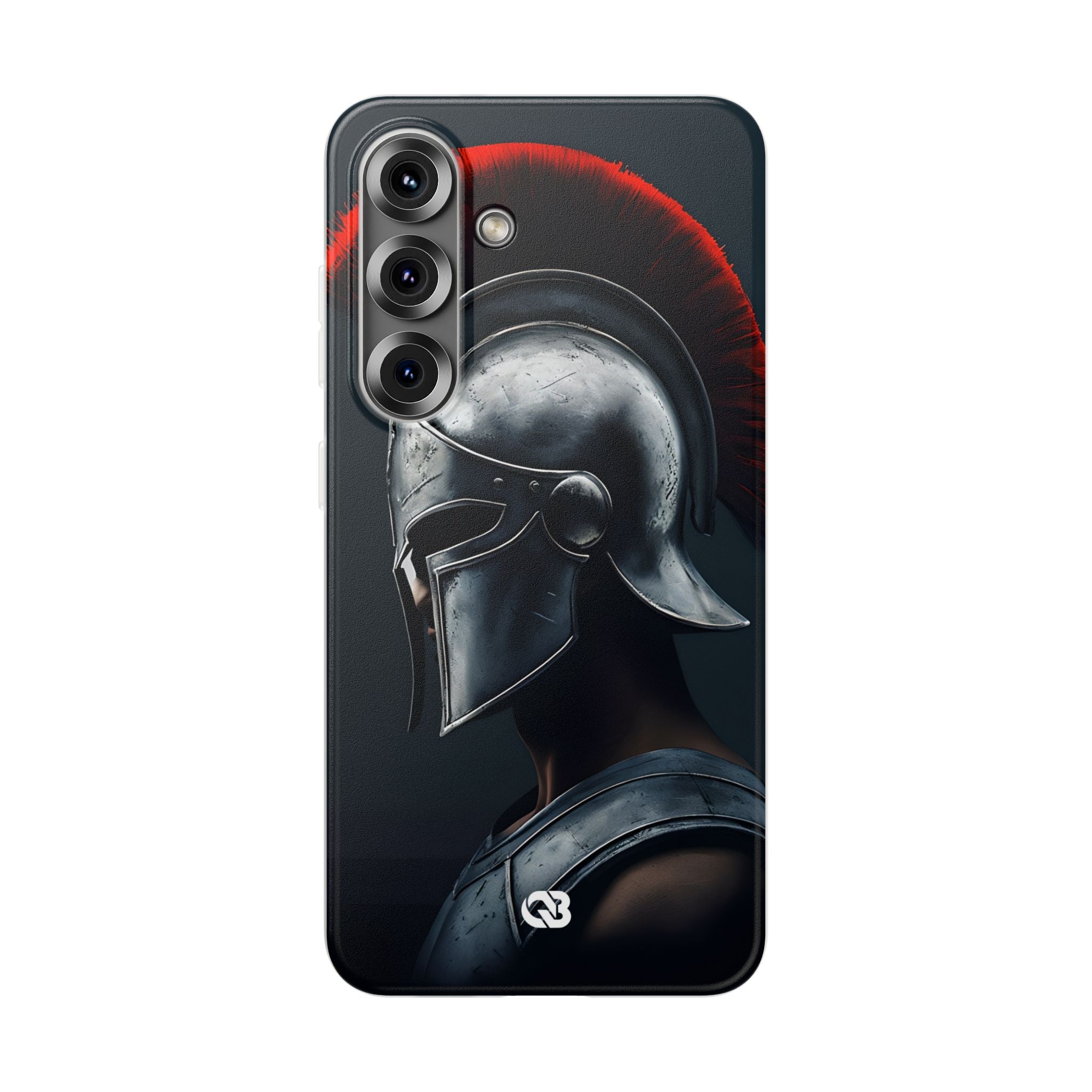 Steel Spartan Plume · Soft Phone Case for Samsung