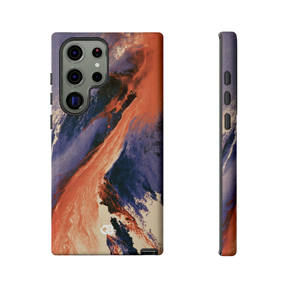 Solar Aura Drift · Tough Phone Case for Samsung · Orange