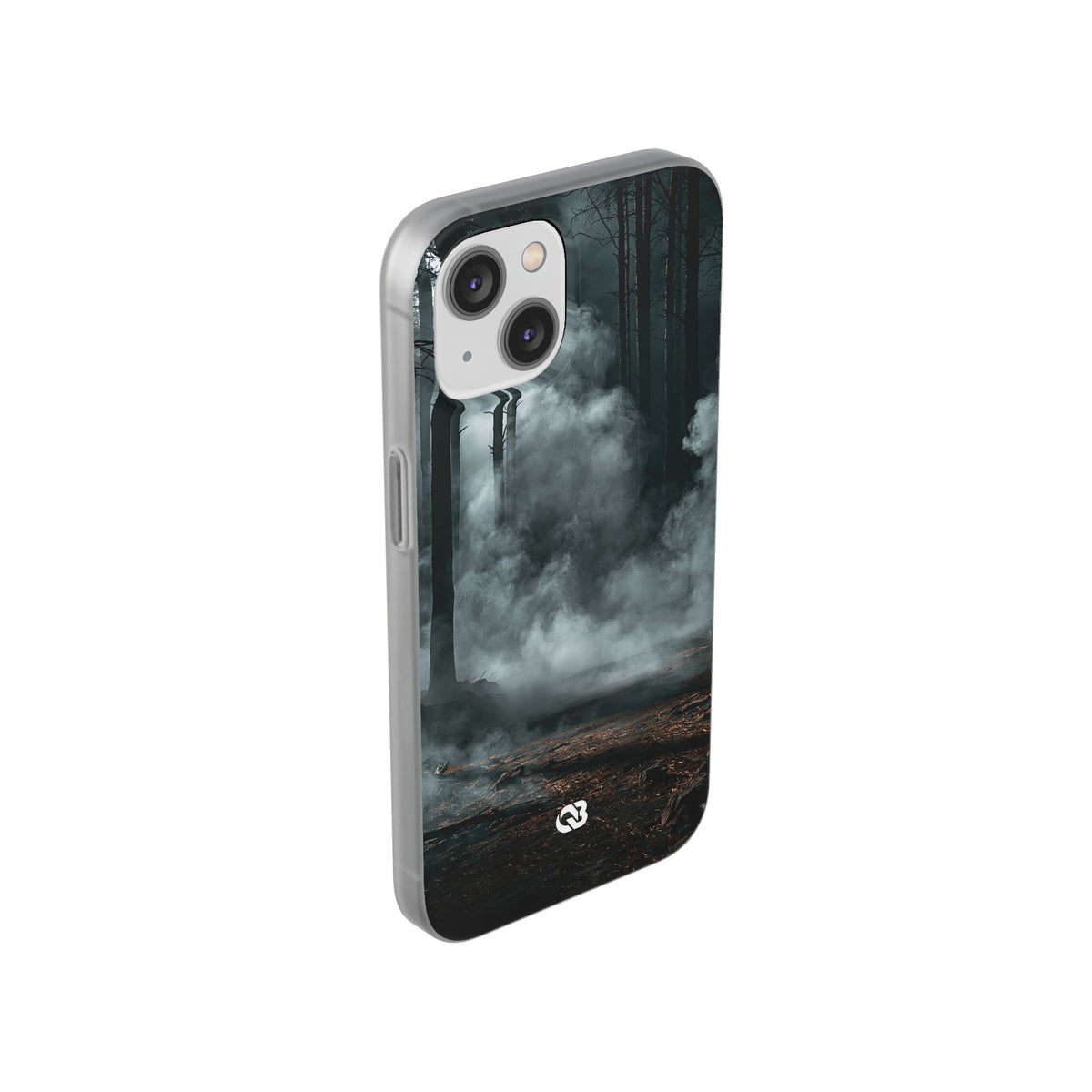 Shadowed Pine Mist · Lite Phone Case for iPhone · Black