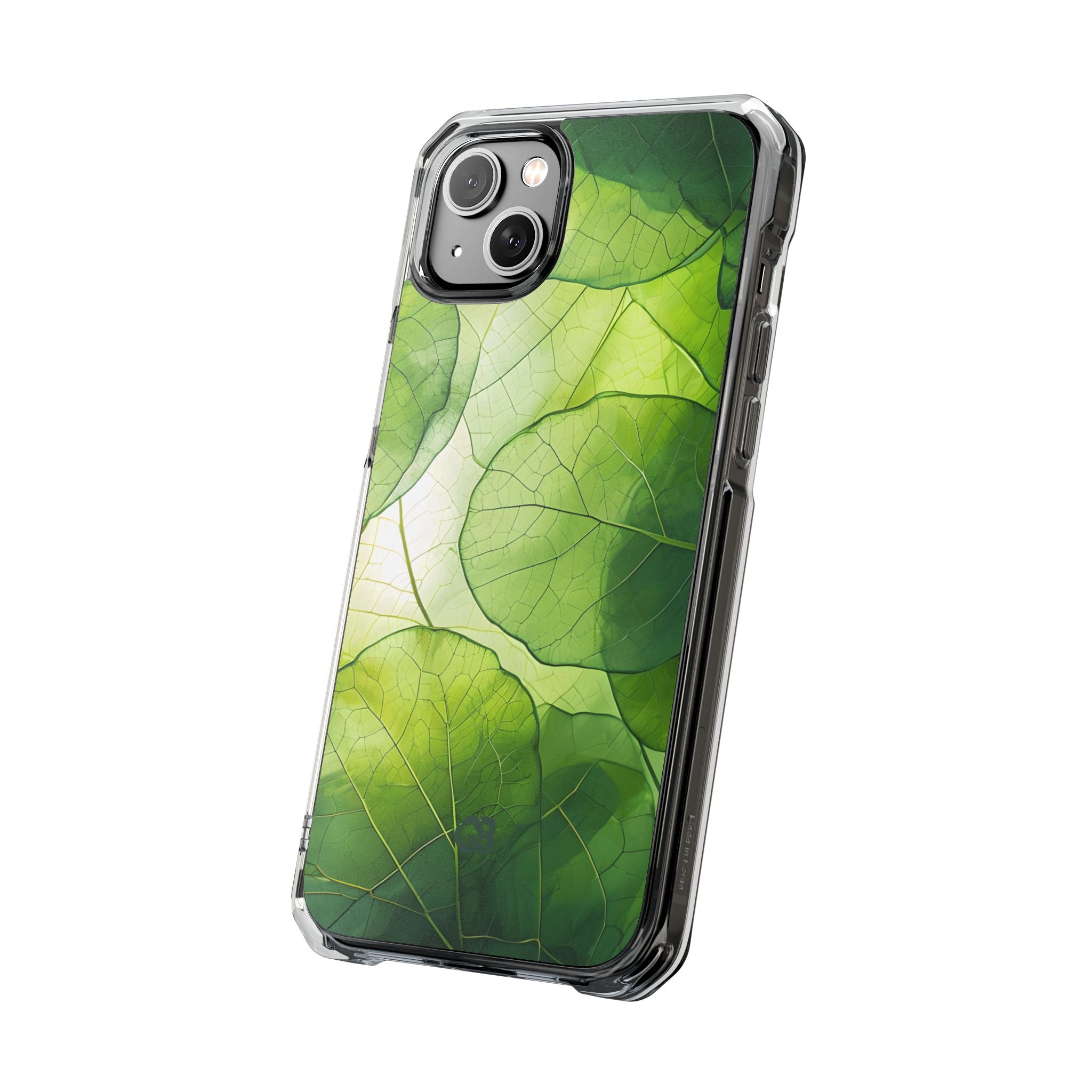 Emerald Leaf Veins · Impact Phone Case for iPhone · Magsafe