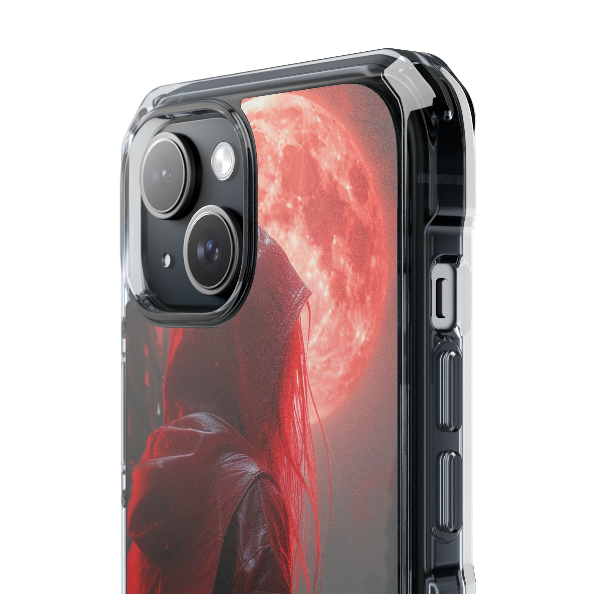 Red Hood Moon iPhone 15 Case - Impact