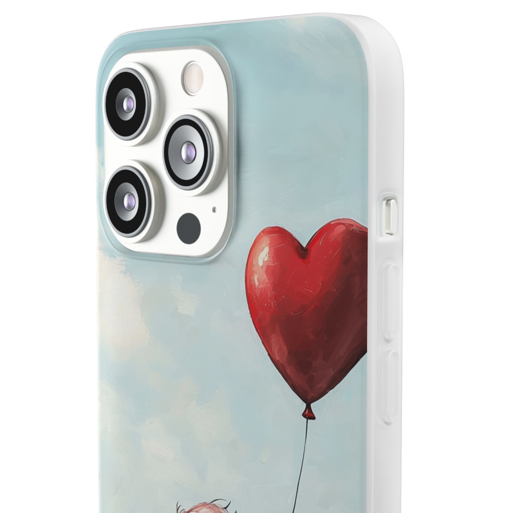 Heart Balloon Glow iPhone 13 Pro - Soft