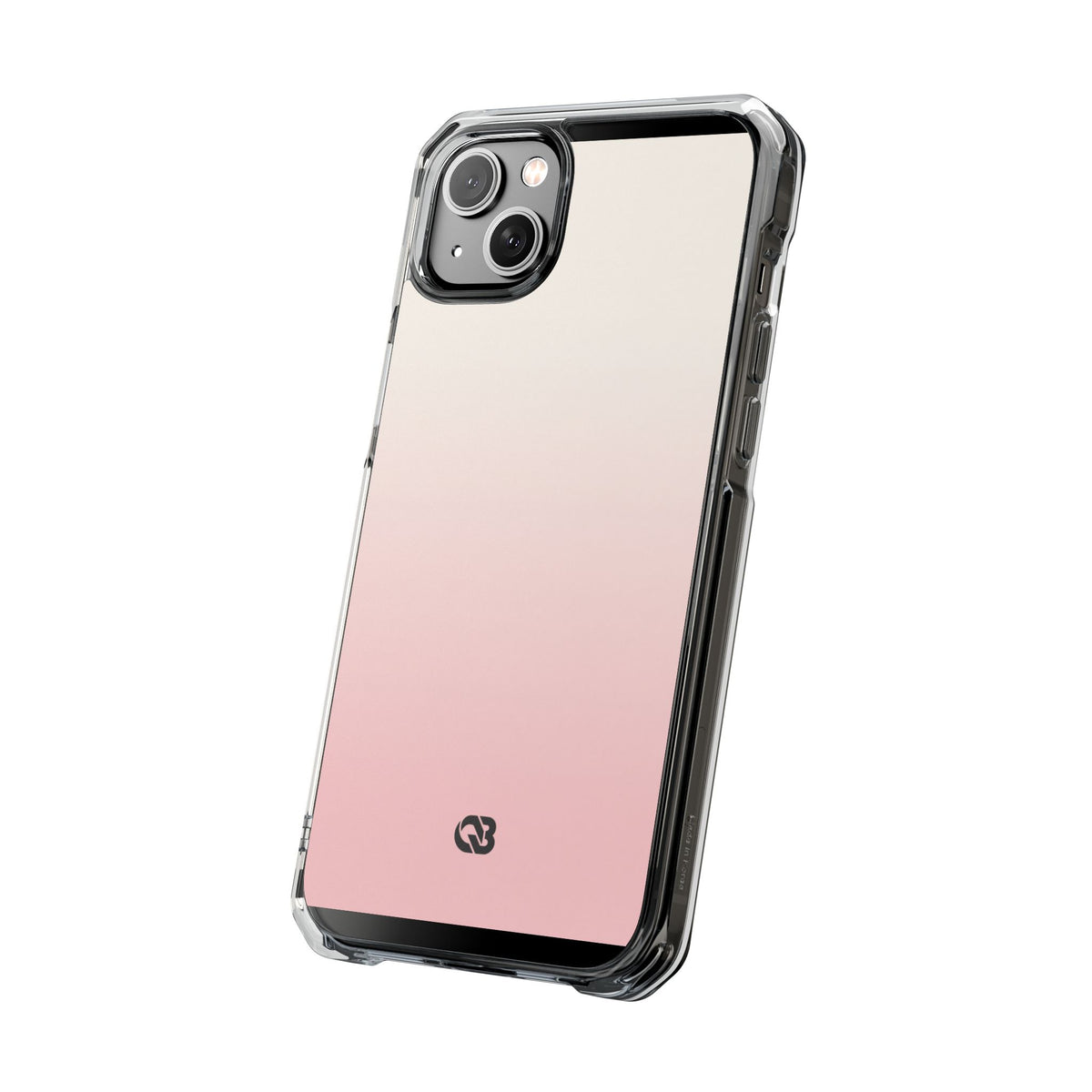 Blush Horizon · Clear Impact Magnetic Phone Case for iPhone · Pink