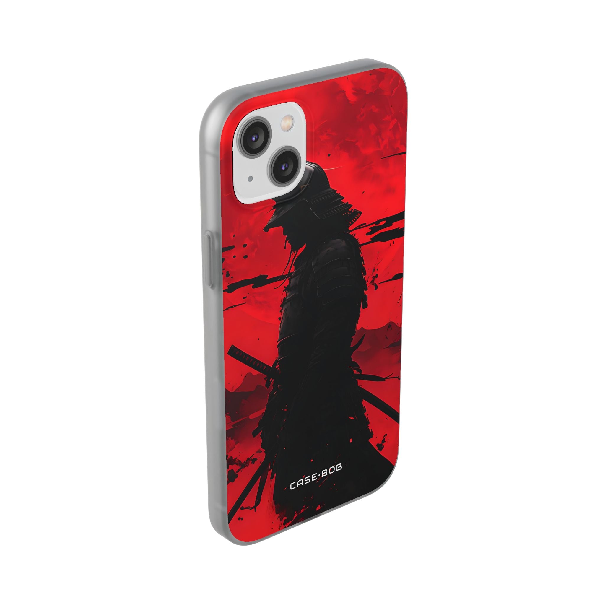 Crimson Samurai iPhone 14 Plus Cover - Blød