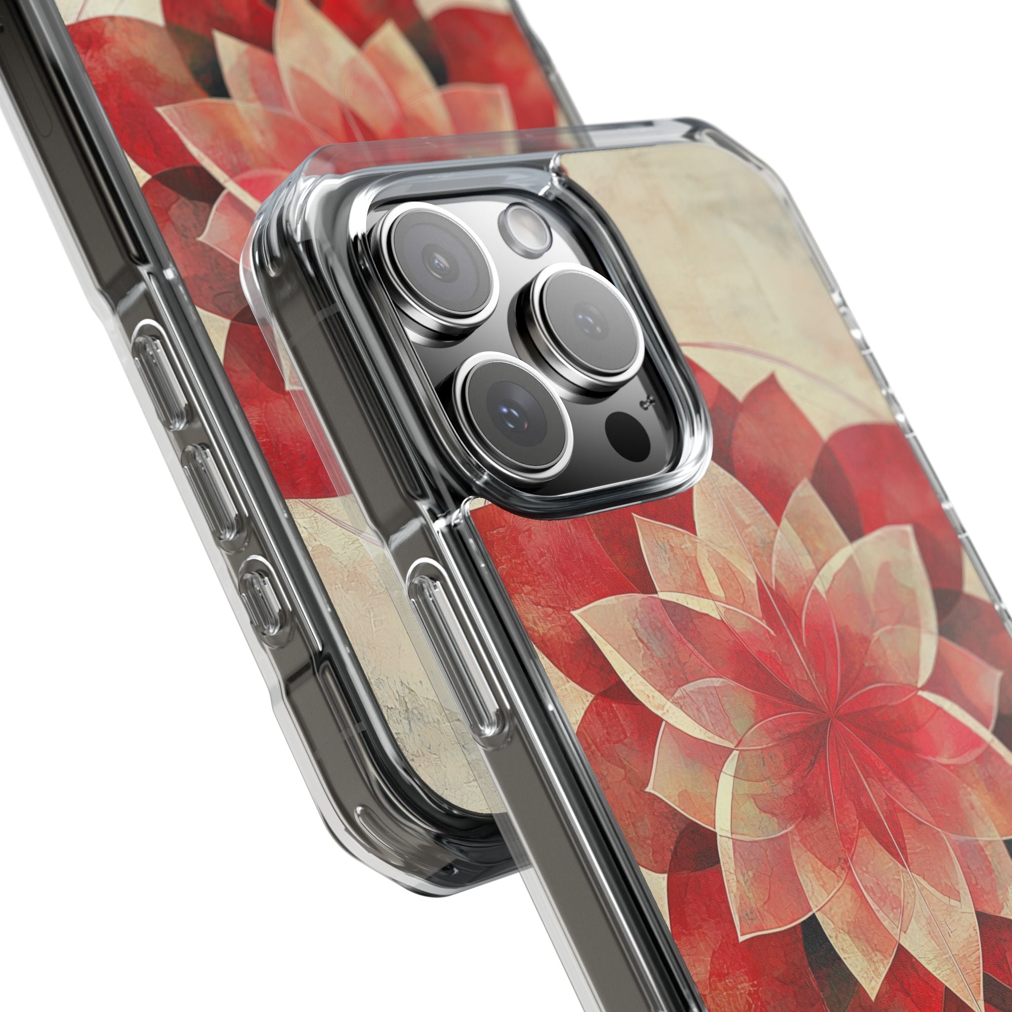 Crimson Petal Peak · Impact Phone Case for iPhone · Magsafe