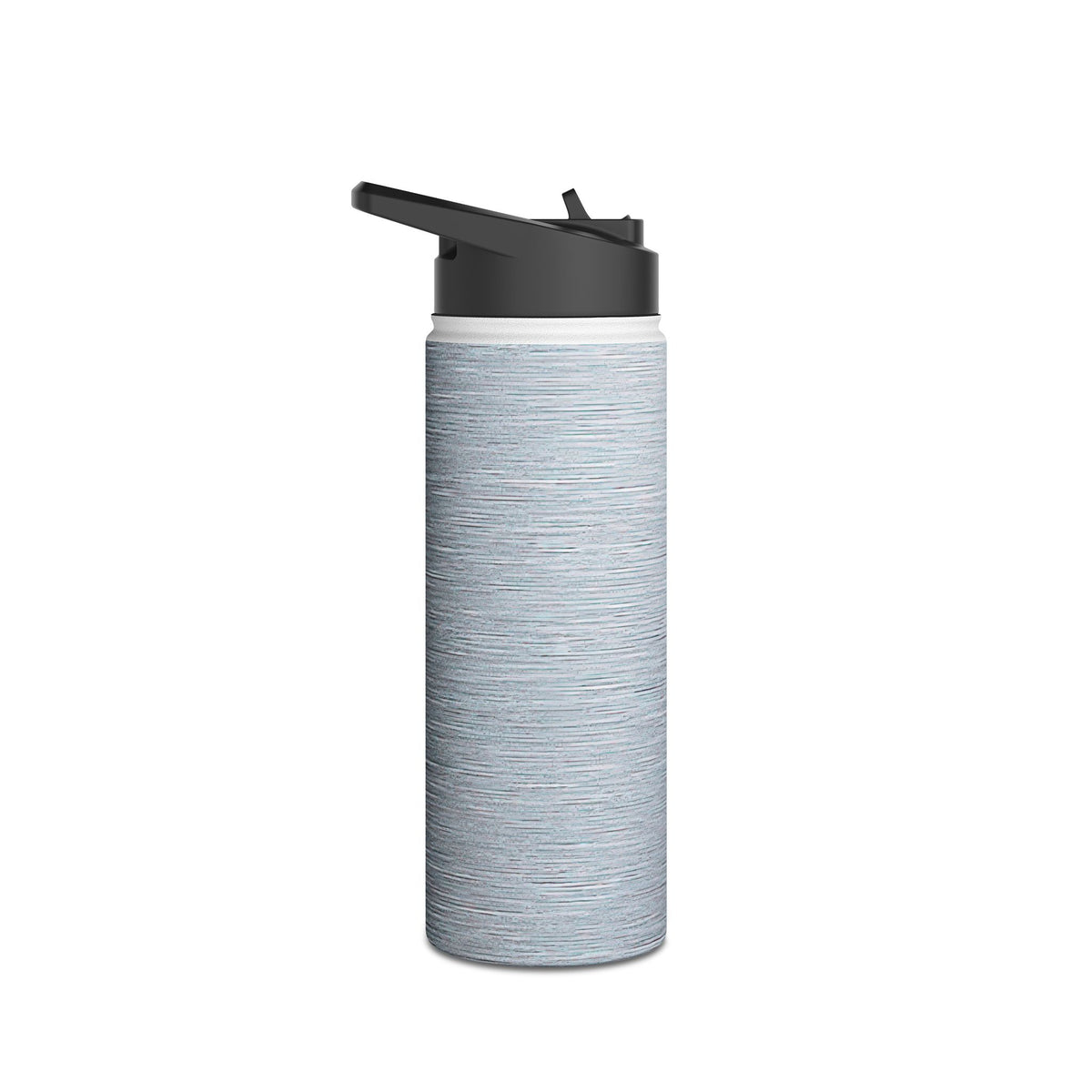 Brushed Aluminum · Insulated Water Bottle · Silver