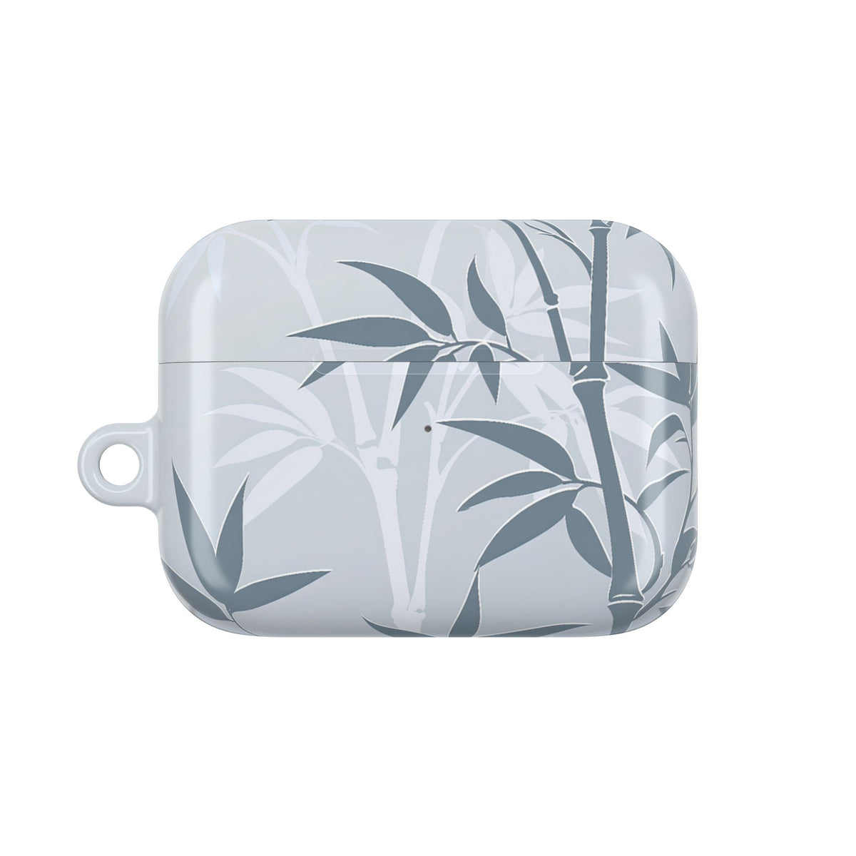 Misty Bamboo Grove · Hard Case for AirPods & AirPods Pro · Blue