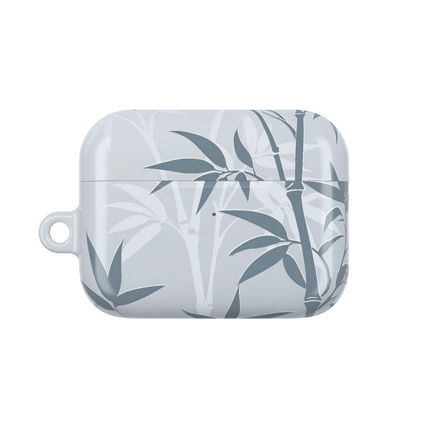 Misty Bamboo Grove · Hard Case for AirPods & AirPods Pro · Blue