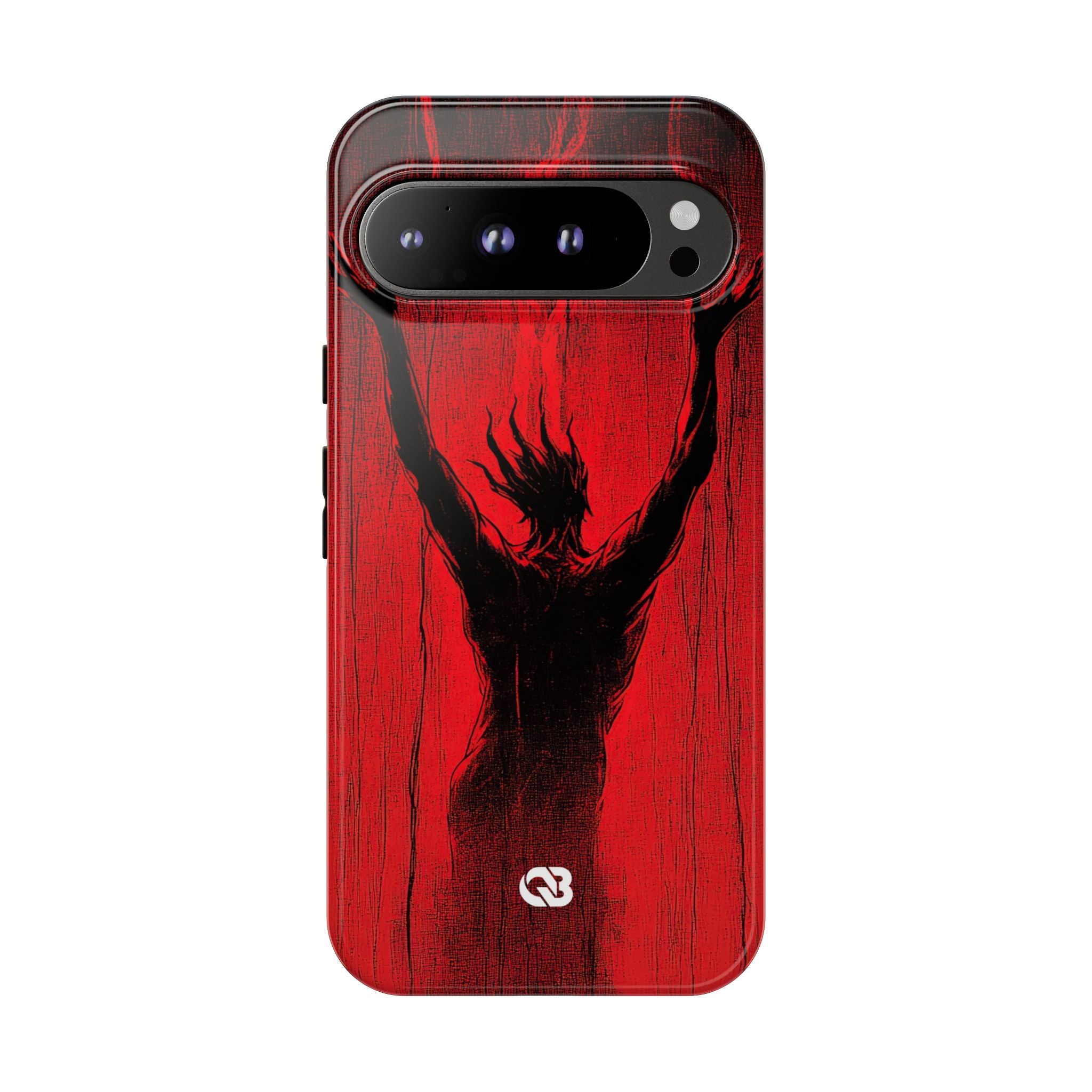 Crimson Shadow Ascent · Tough Custodia per Google Pixel