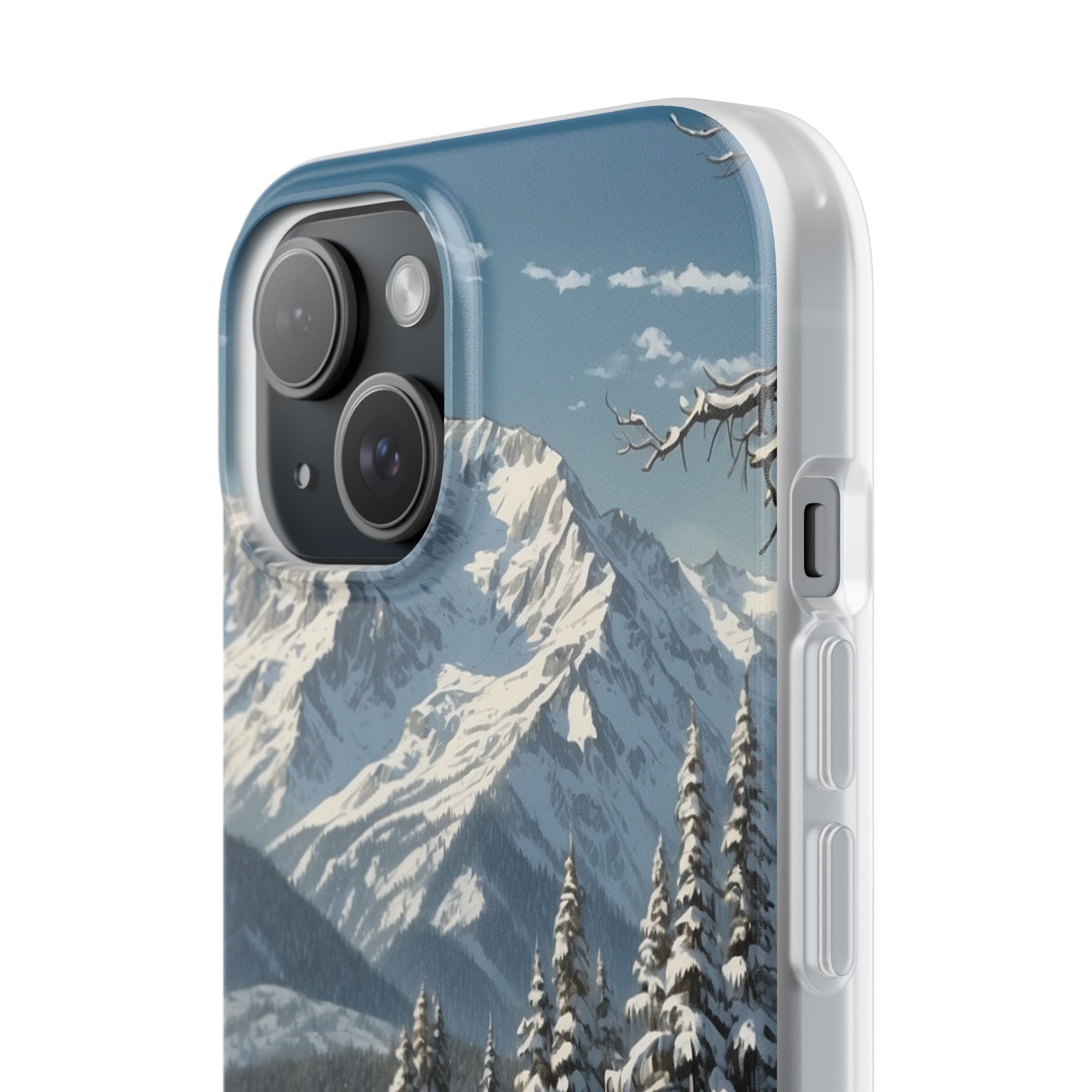 Frozen Ridge Valley · Soft Phone Case for iPhone
