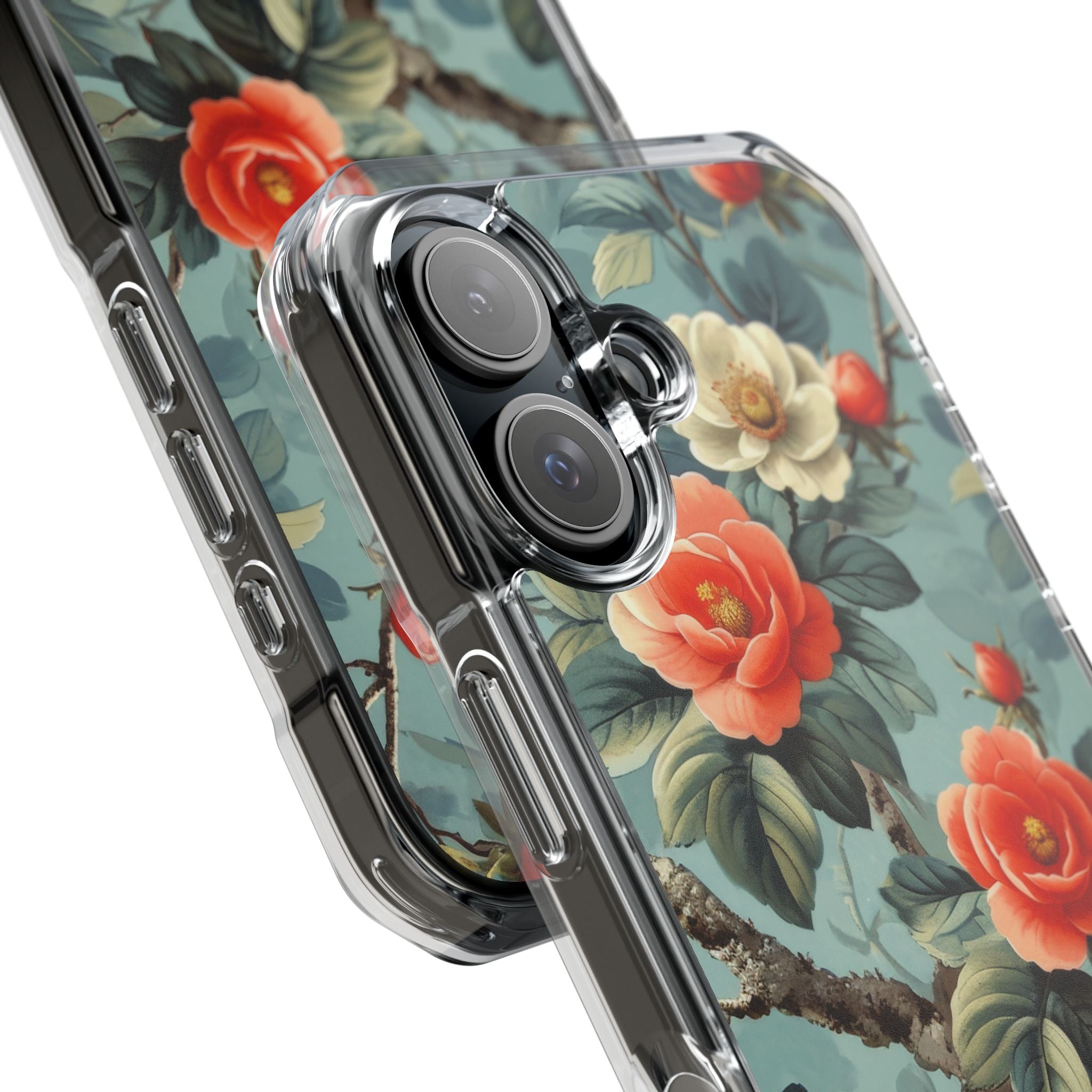 Coral Bloom iPhone 16 Case - Impact - CASE•BOB