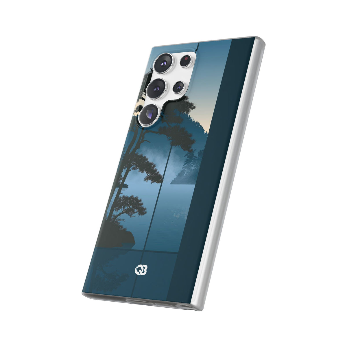Misty Pine Horizon · Lite Phone Case for Samsung · Teal