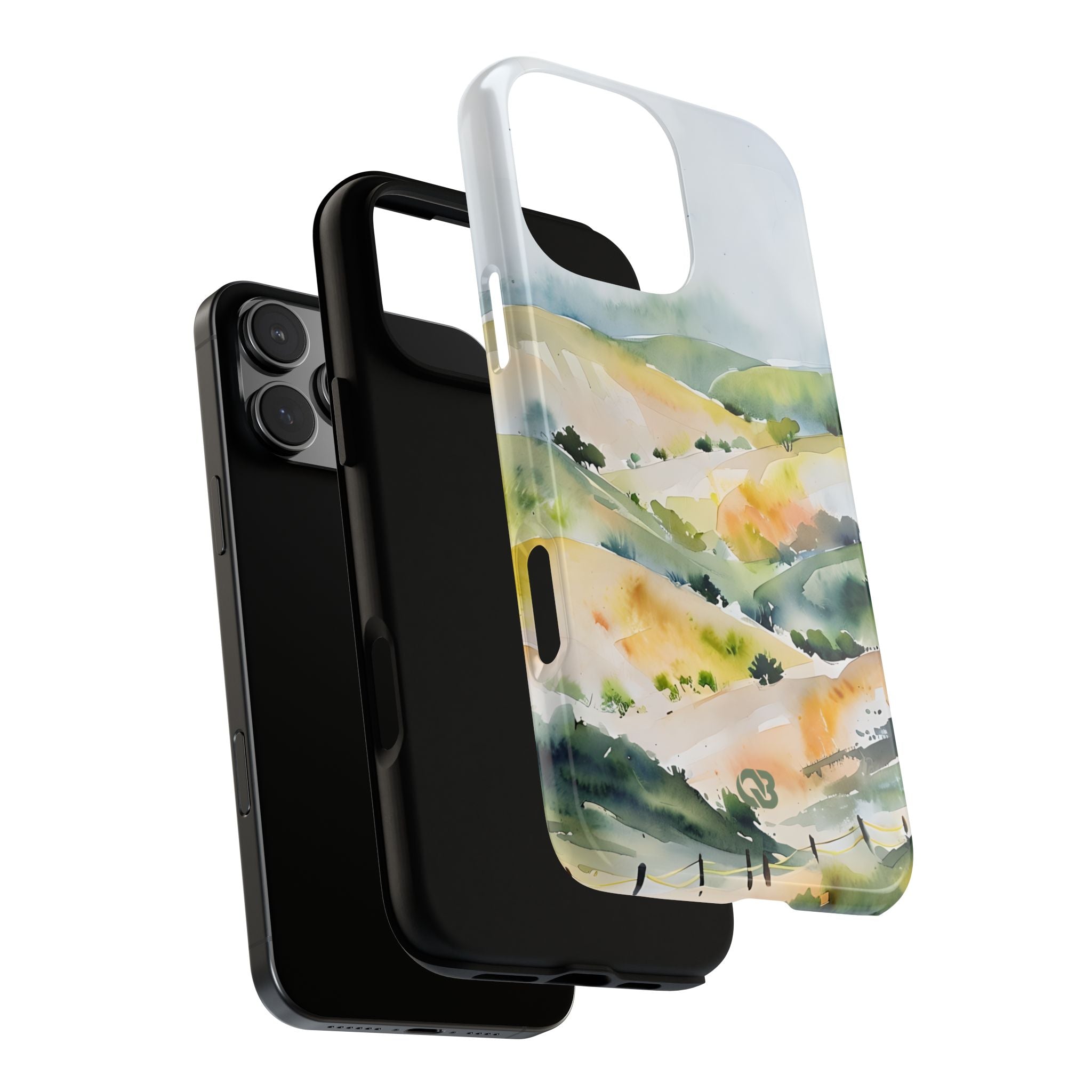 Verdant Mist Valleys · Tough Phone Case for iPhone