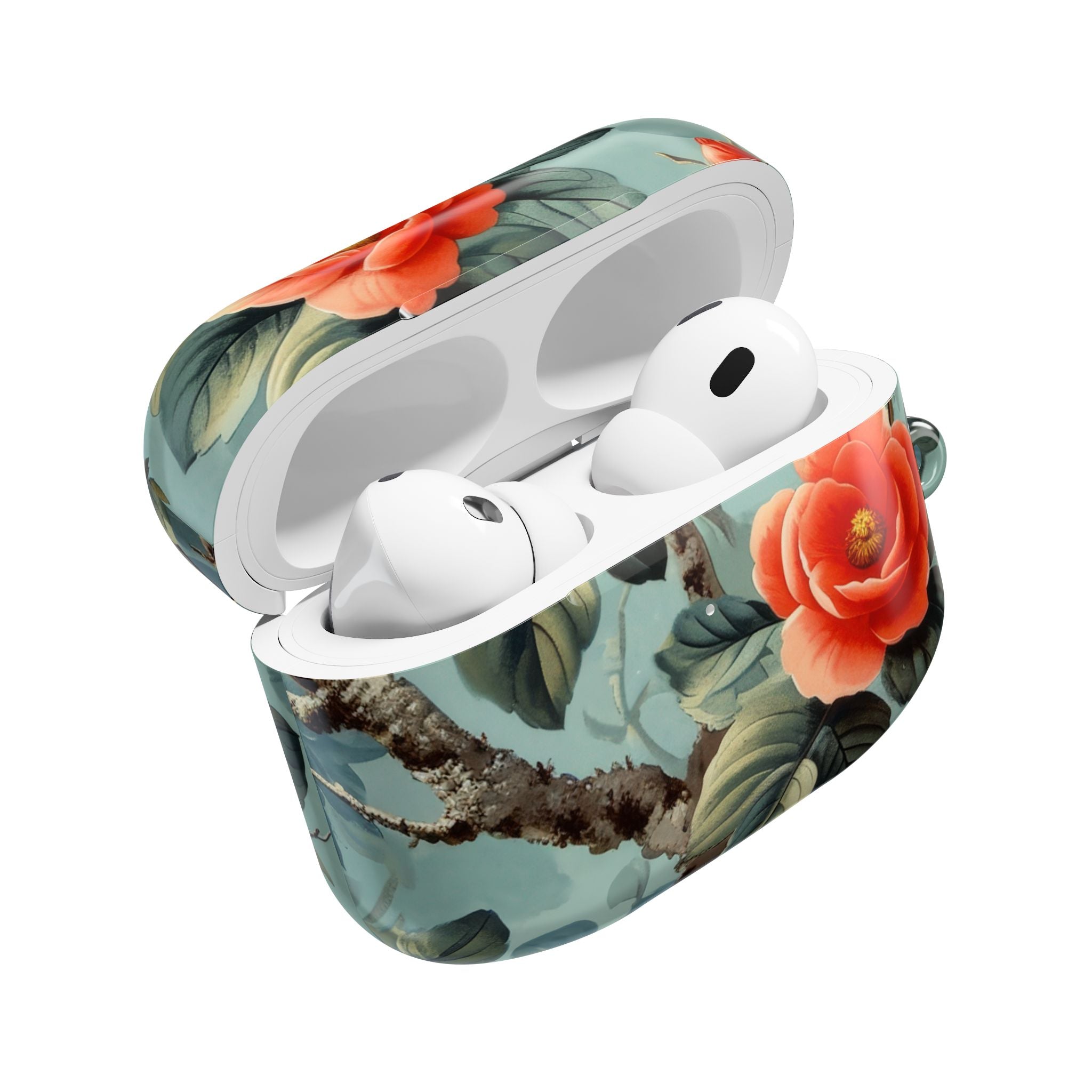 Roze Camellia - AirPods Case