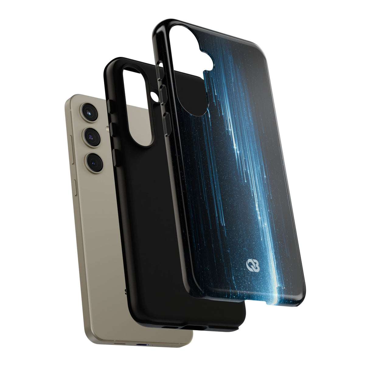 Nocturnal Cascade · Tough Phone Case for Samsung · Black