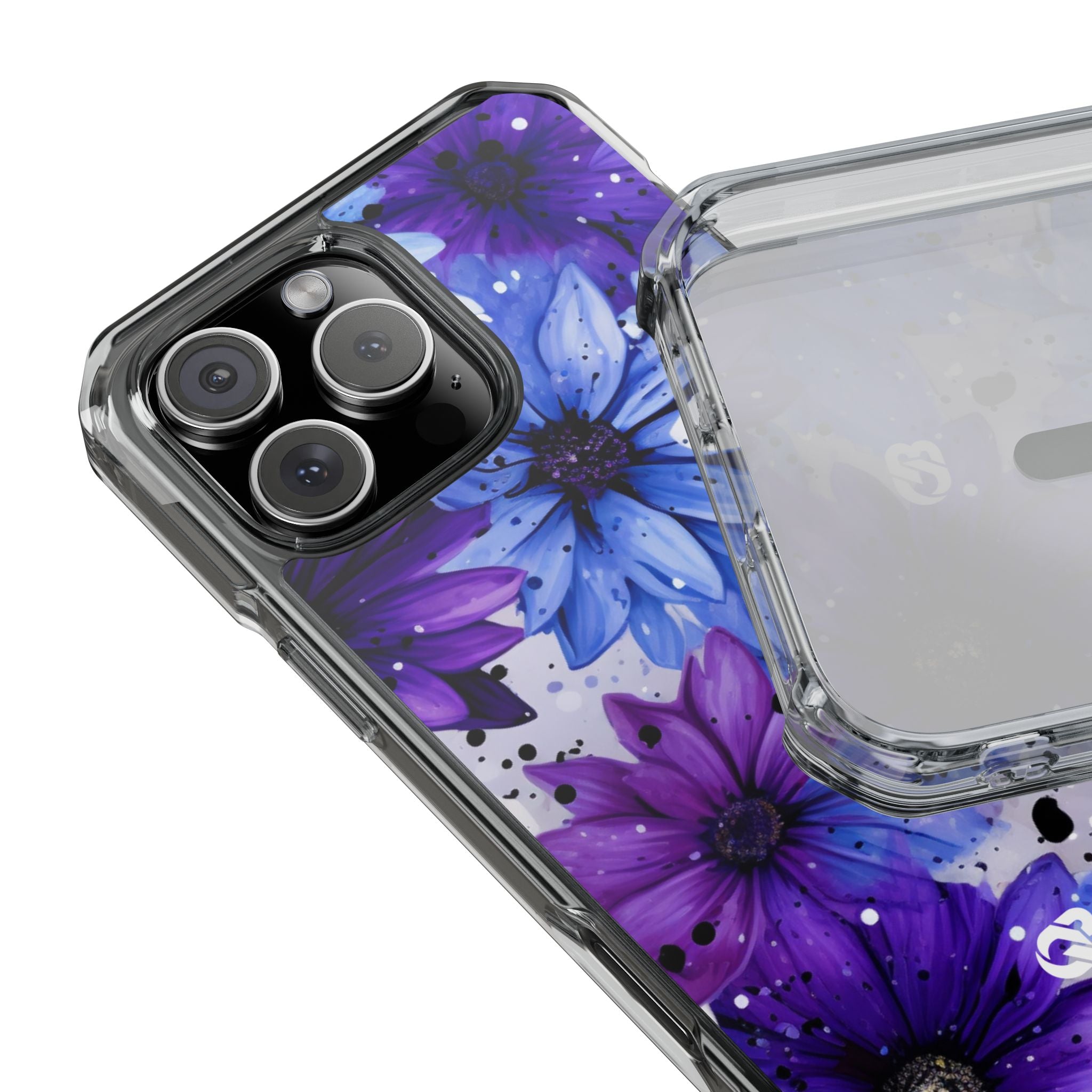 Ink Splatter Blooms · Impact Phone Case for iPhone · Magsafe