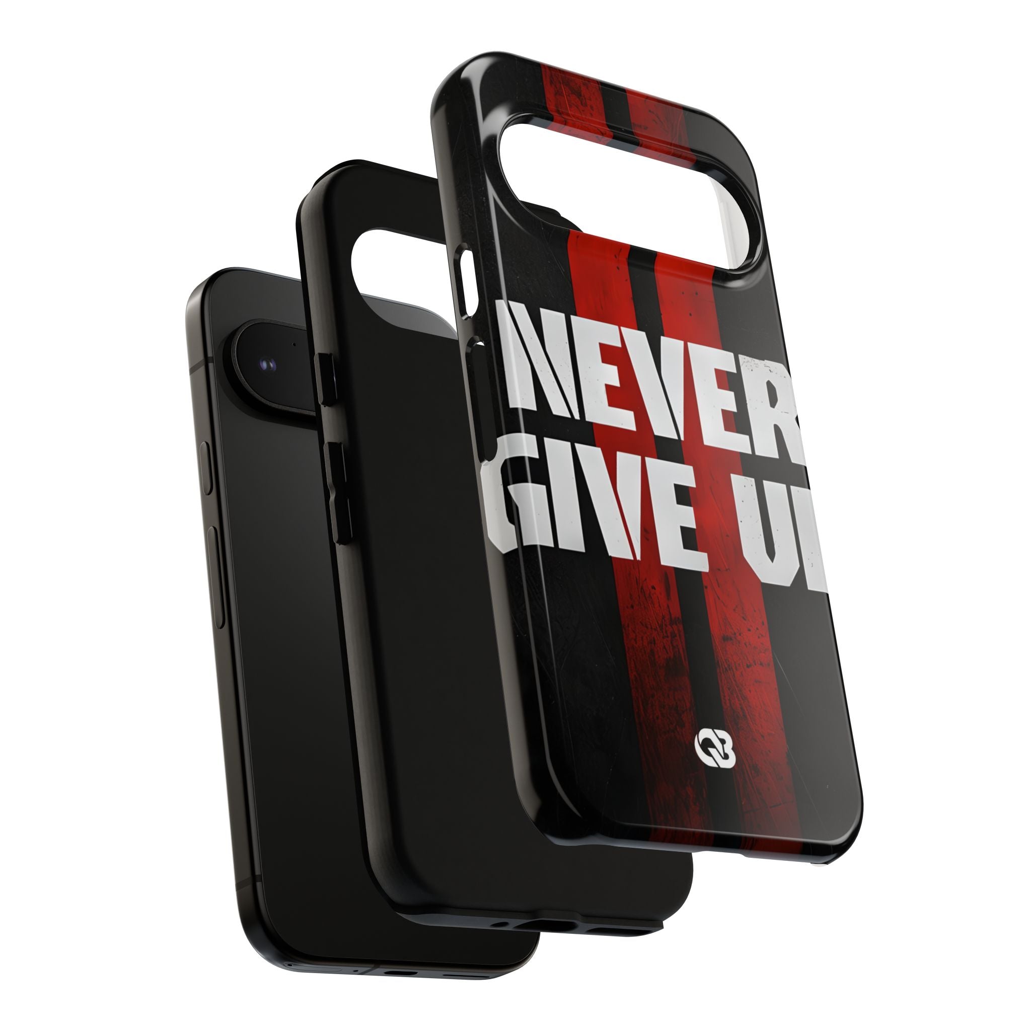 Crimson Grit Resolve · Tough Phone Case for Google Pixel