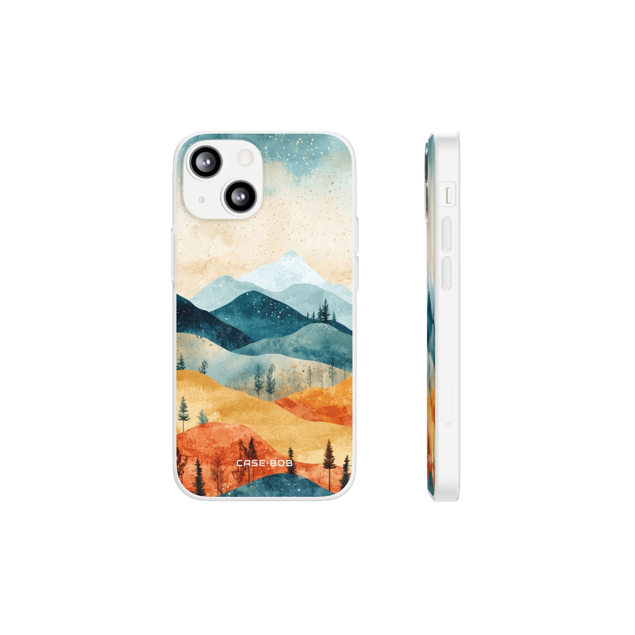 Moonlit Mountains iPhone 13 mini Case - Soft