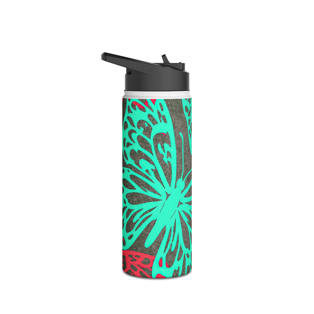 Electric Papillon · Insulated Water Bottle · Pink