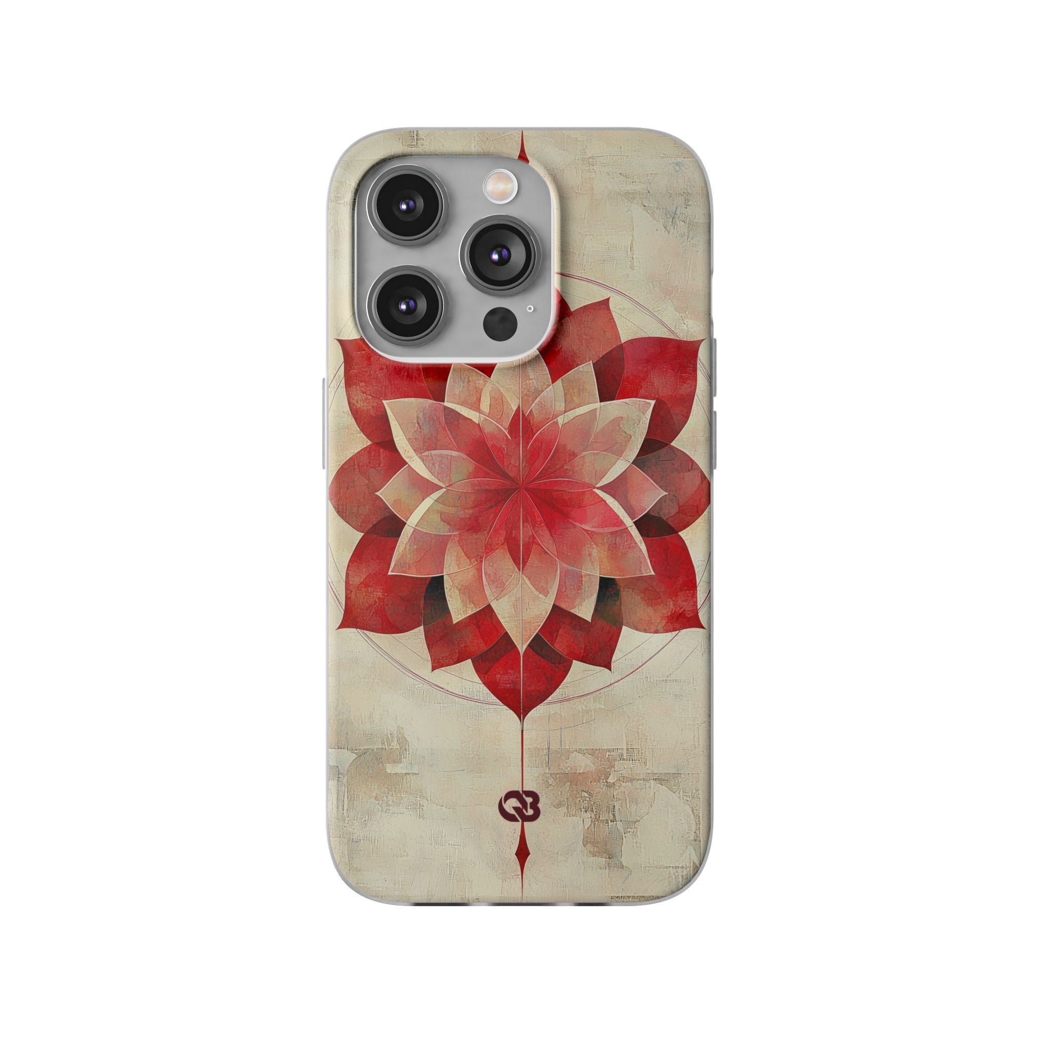 Crimson Petal Peak · Soft Phone Case for iPhone