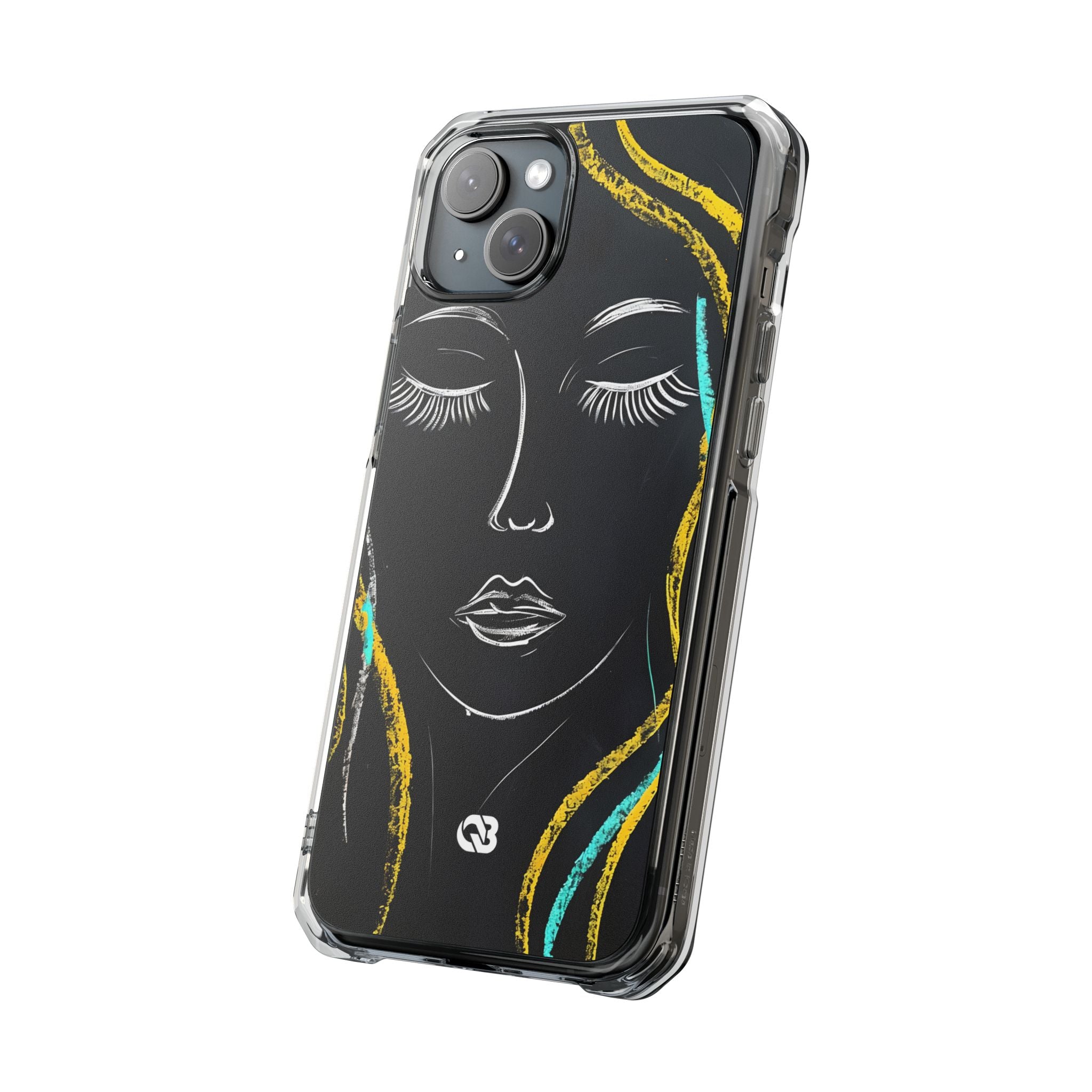 Obsidian Chalk Portrait · Impact Phone Case for iPhone · Magsafe