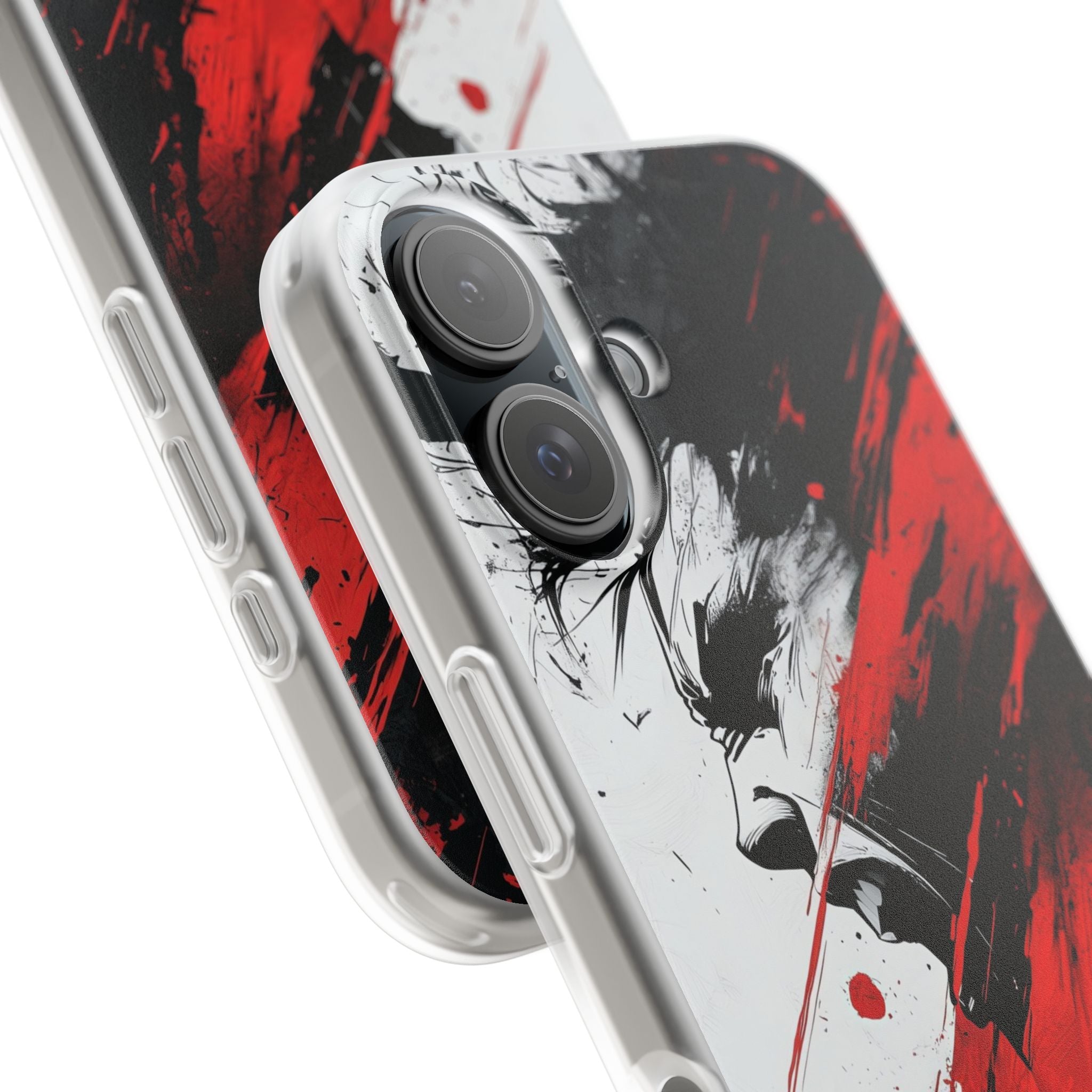 Yelling Profile Burst iPhone 16 Case - Soft