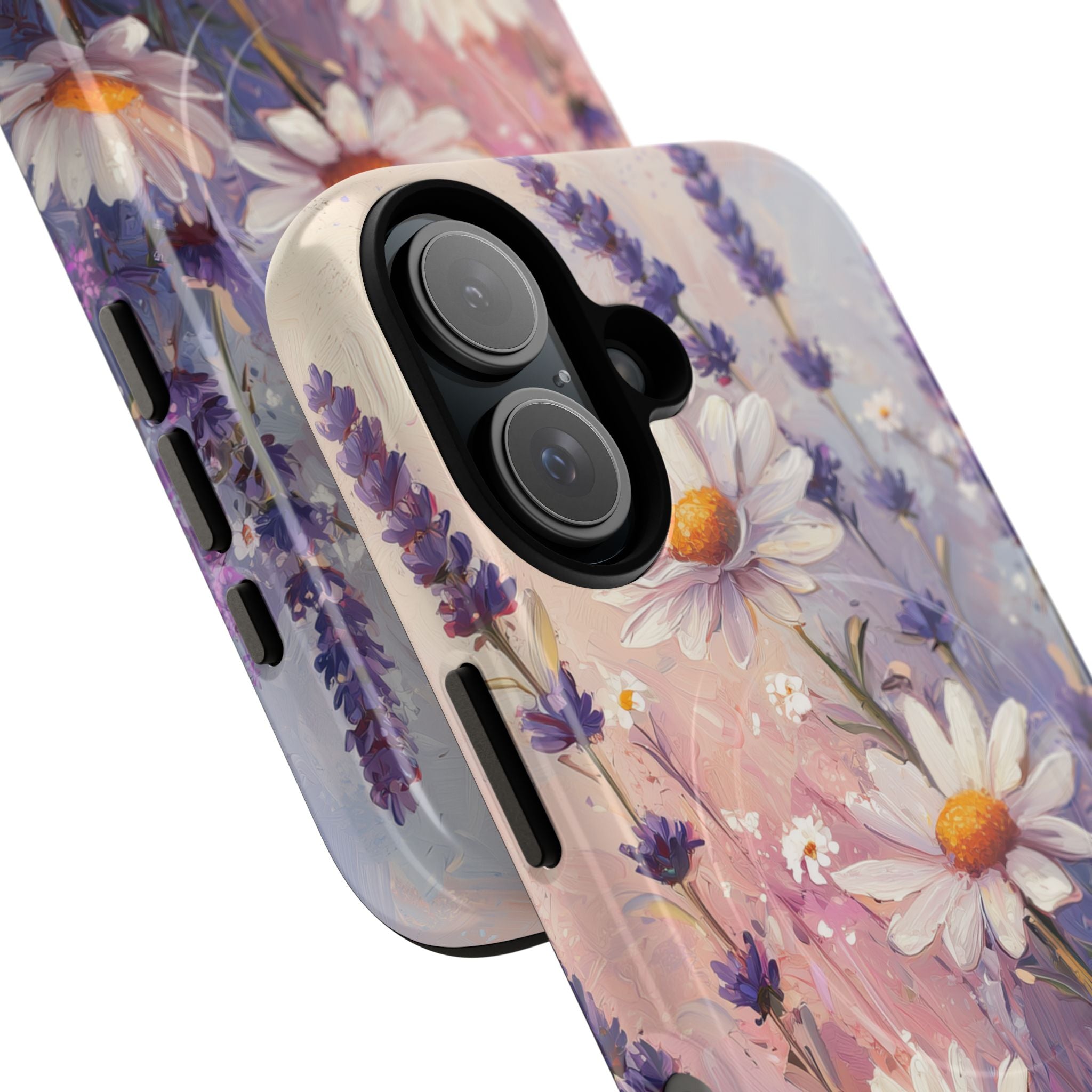 Daisy Lavender Bloom iPhone 16 Case - Tough+