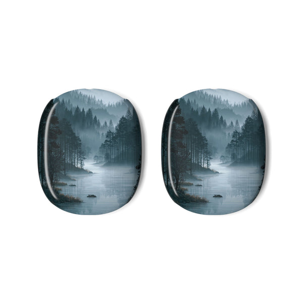 Silent Nordic Fjord · Hard Case for AirPods Max · Blue