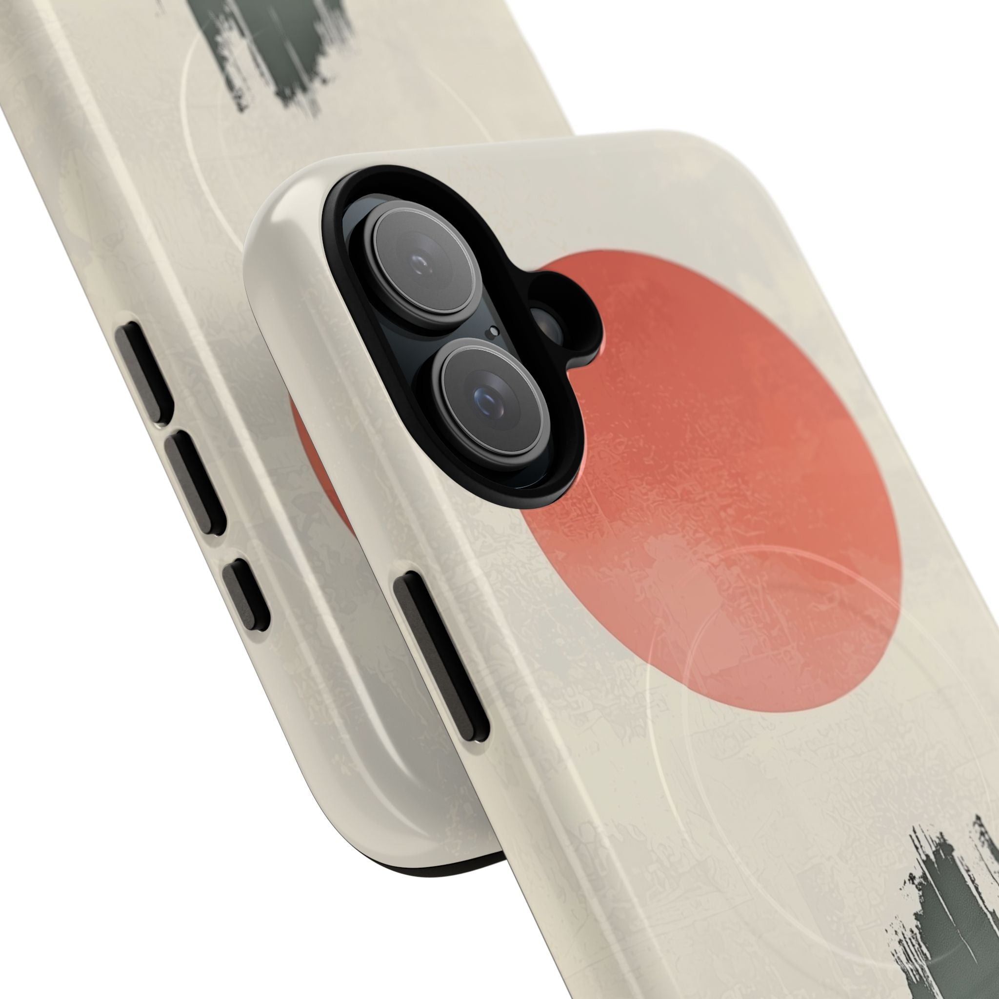 Crimson Sun Strokes · Tough+ Phone Case for iPhone · Magsafe