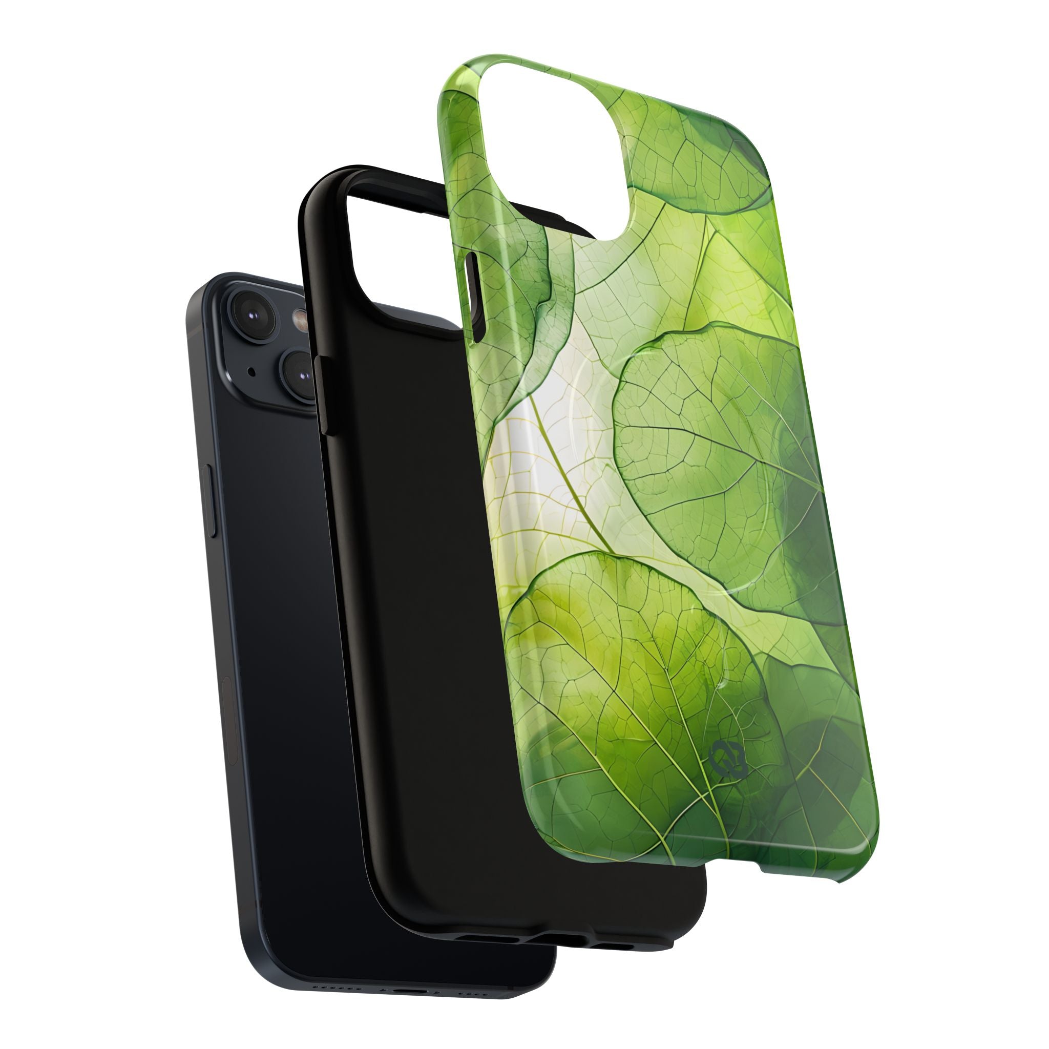 Emerald Leaf Veins · Tough+ Magsafe