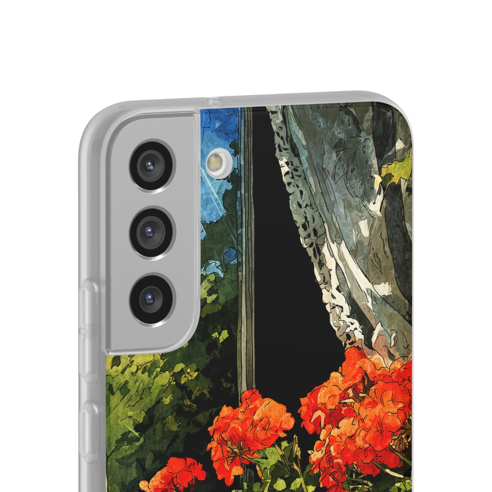 Sleeping Ginger Bloom · Soft Handyhülle für Samsung