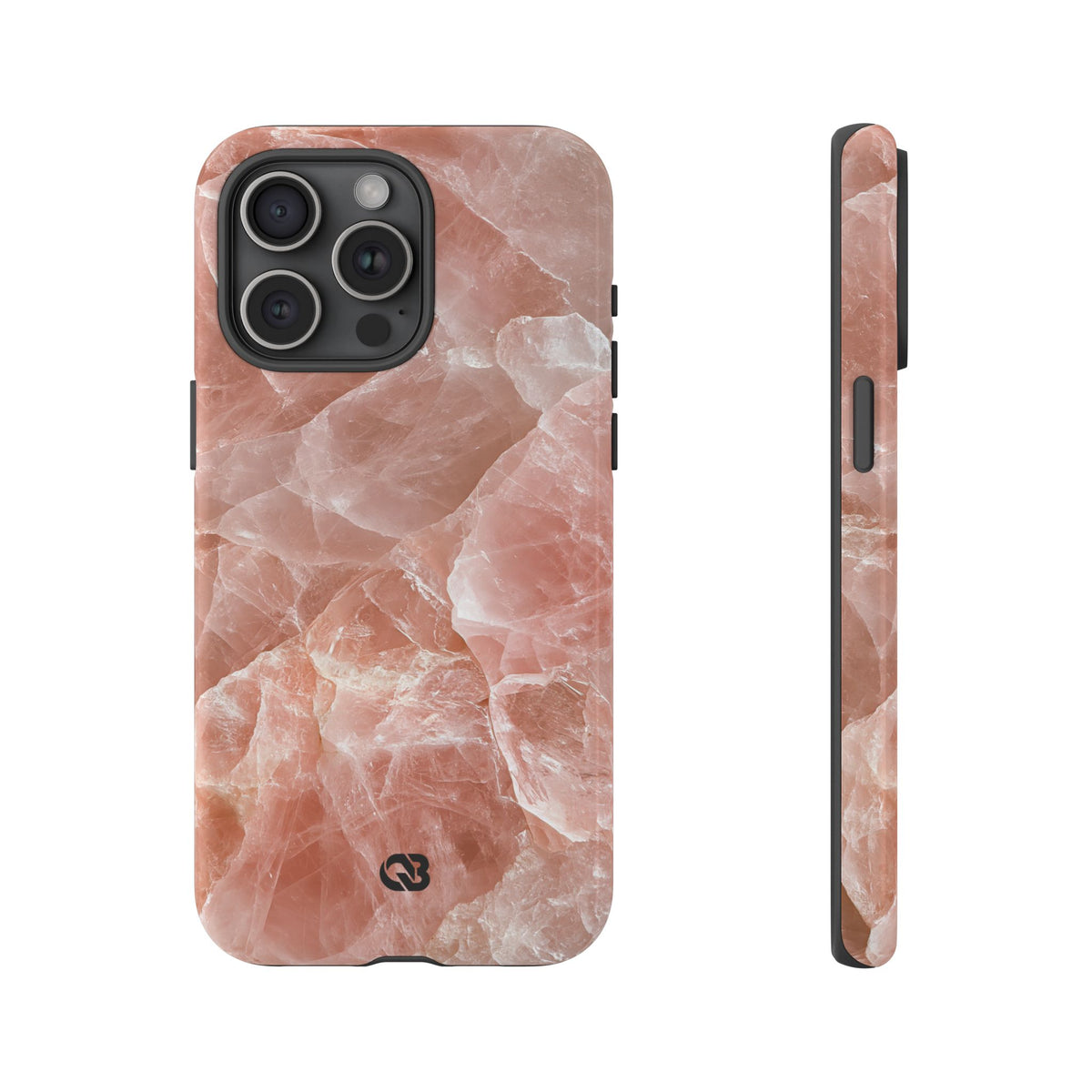 Rose Quartz Facet · Tough Phone Case for iPhone · Pink