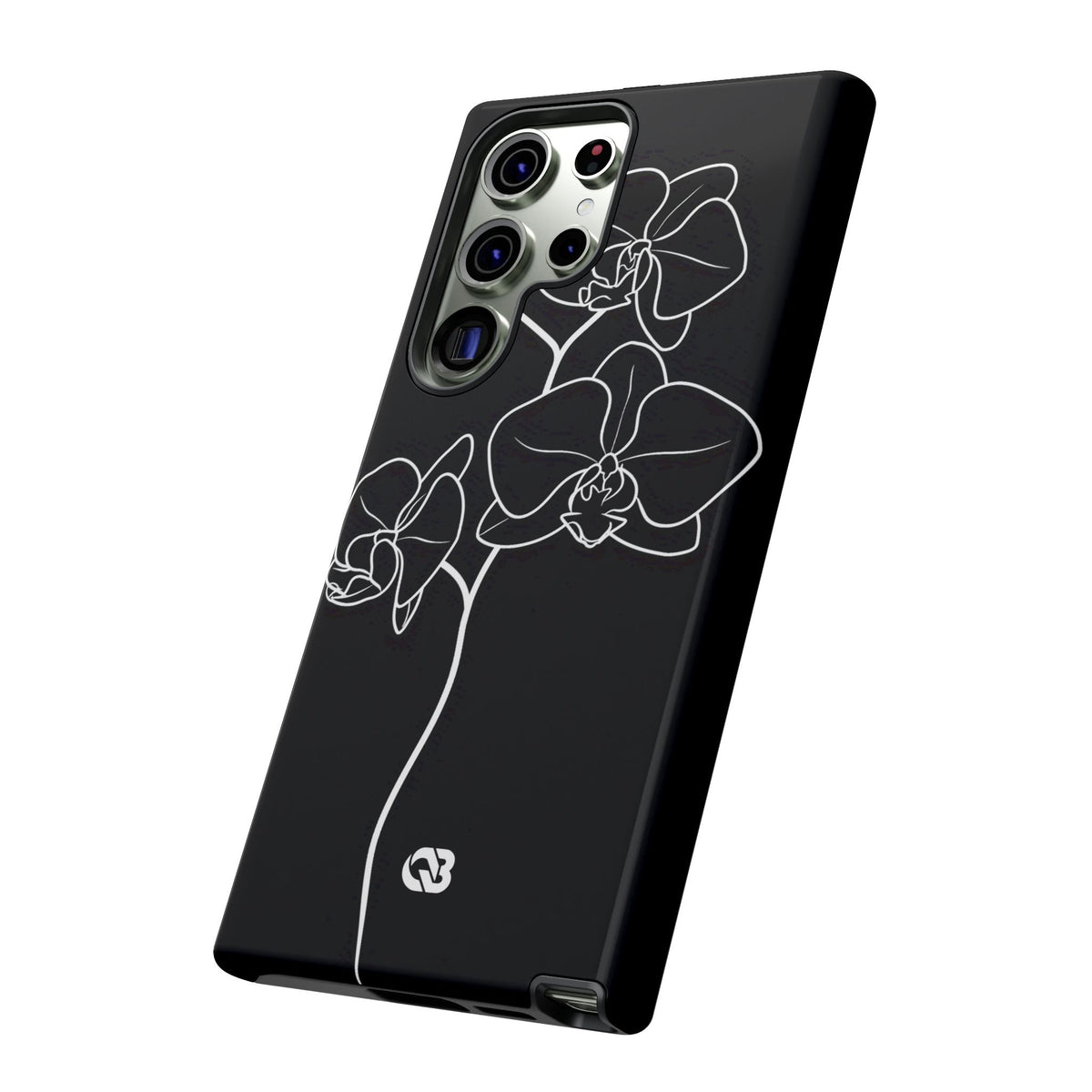 Midnight Orchid · Tough Phone Case for Samsung · Black