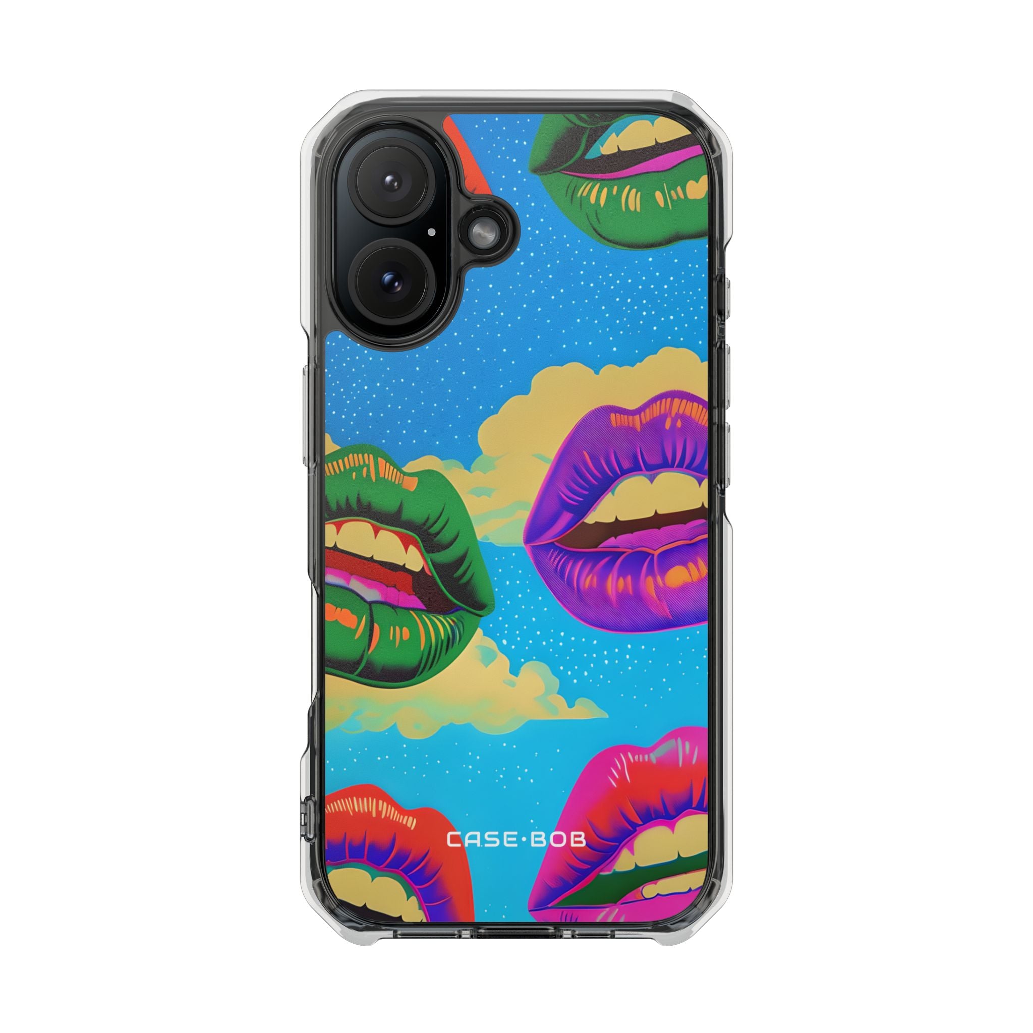 Colorful Lipscape iPhone 16 Case - Impact - CASE•BOB