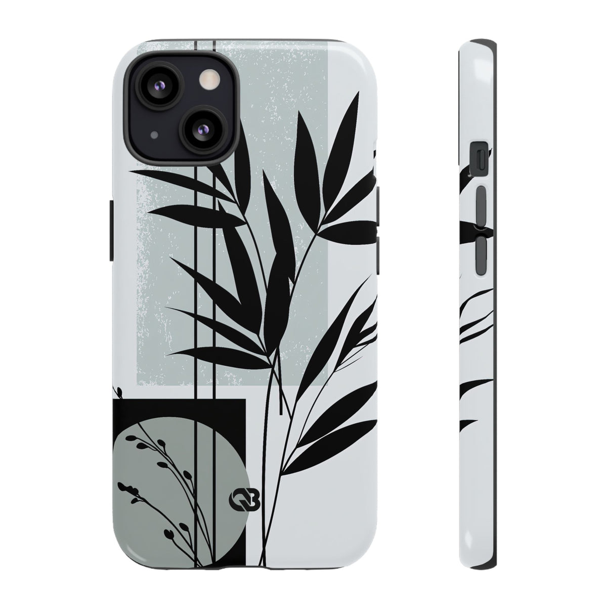 Zen Bamboo Silhouette · Tough Phone Case for iPhone · Green