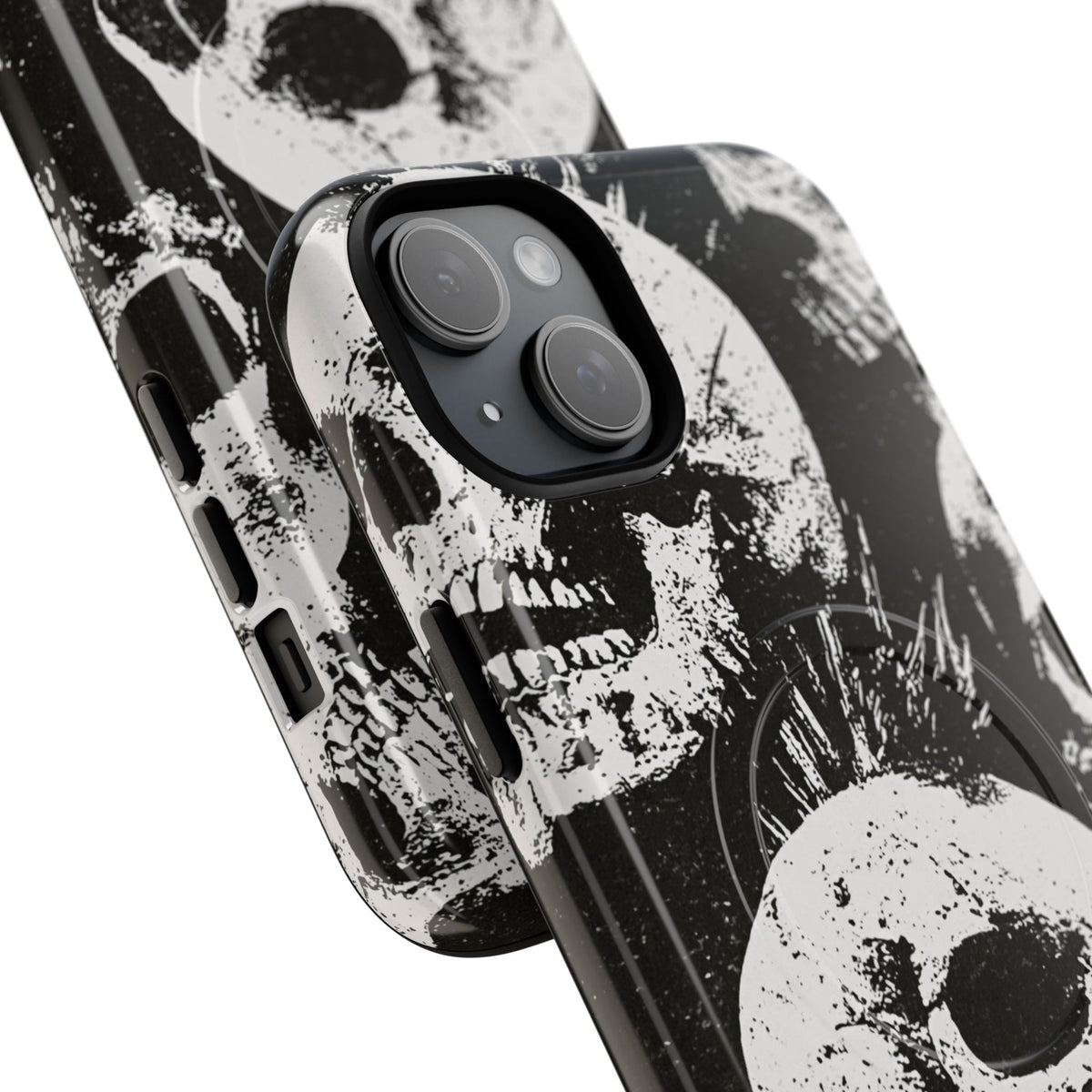Punk Skull Riot · Tough 2.0 Magnetic Phone Case for iPhone · Black