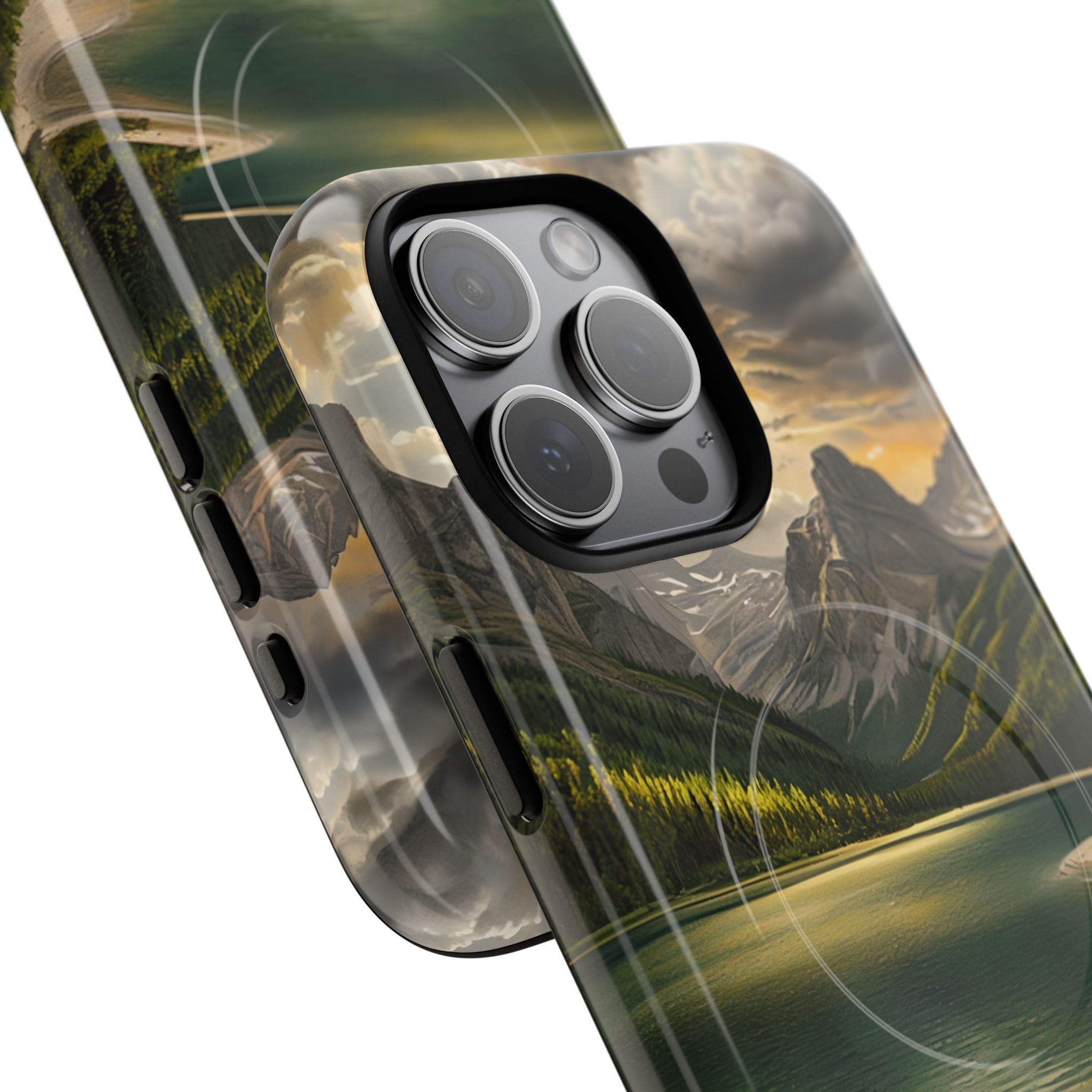 Gilded Mountain Lake · Tough+ Magsafe