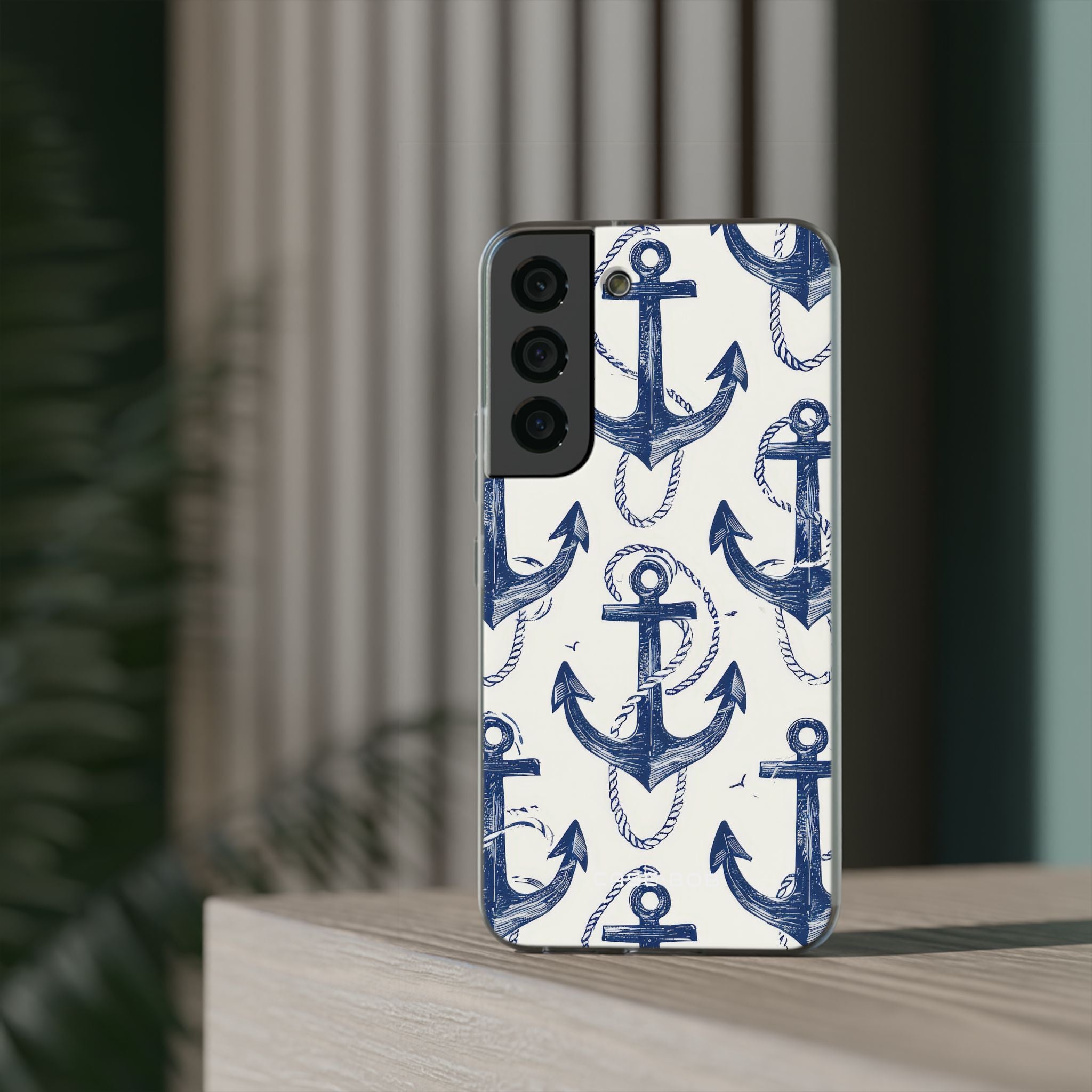 Navy Anchor Loop Samsung S22 - Soft