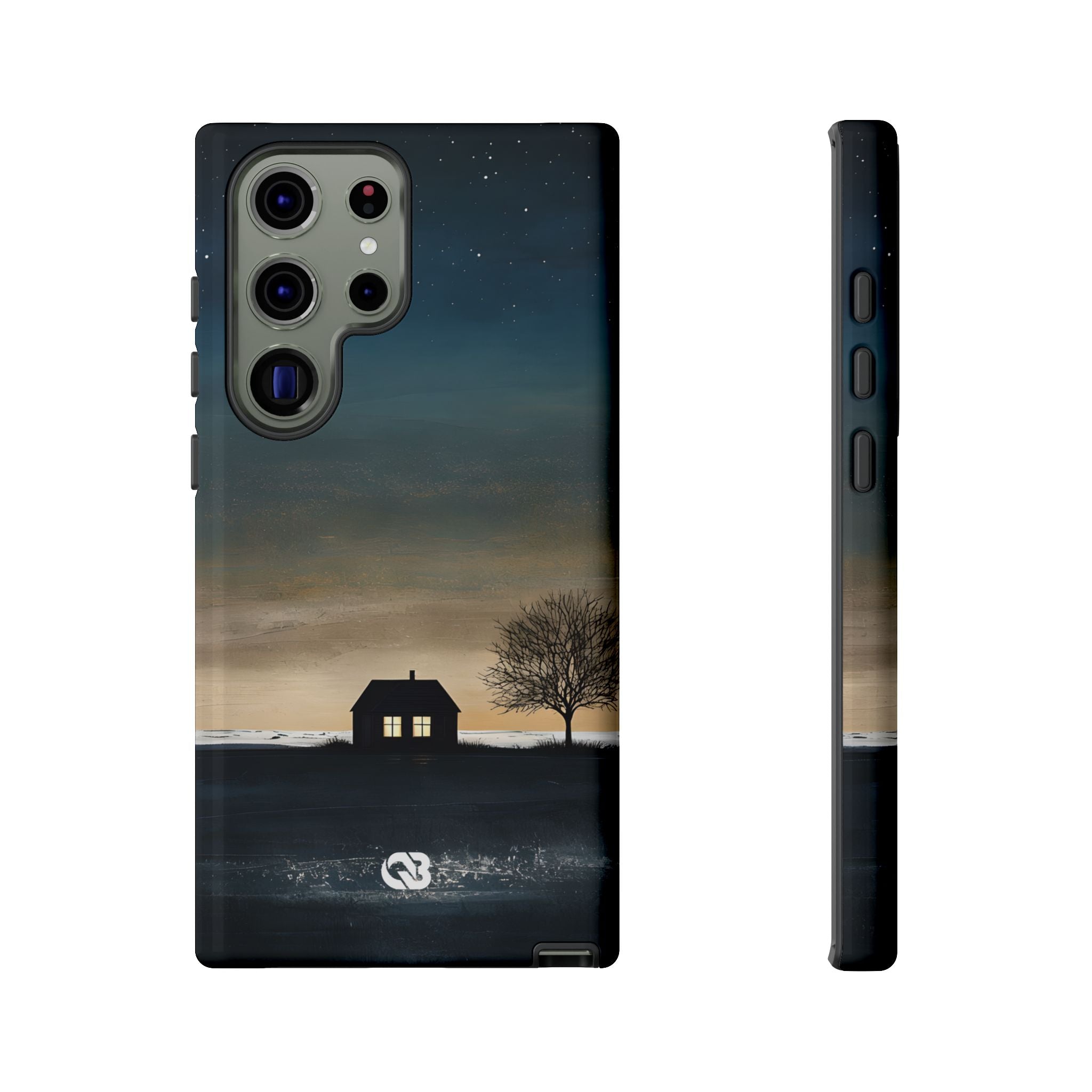 Midnight Cabin Glow · Tough Handyhülle für Samsung
