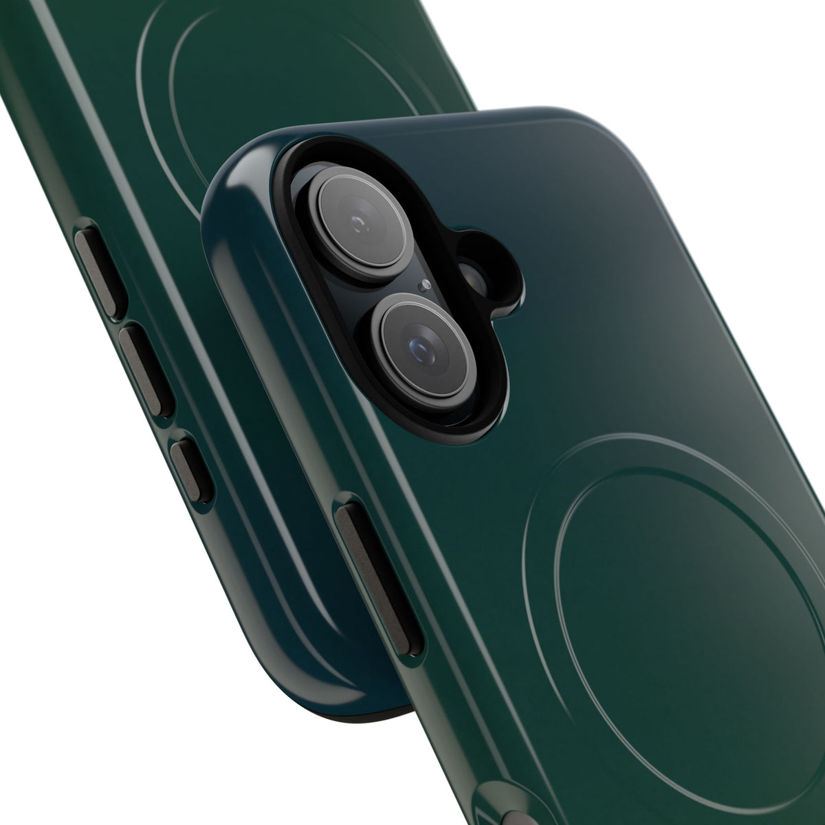 Green Tough 2.0 Magsafe Phone Case for iPhone - Midnight Pine Horizon