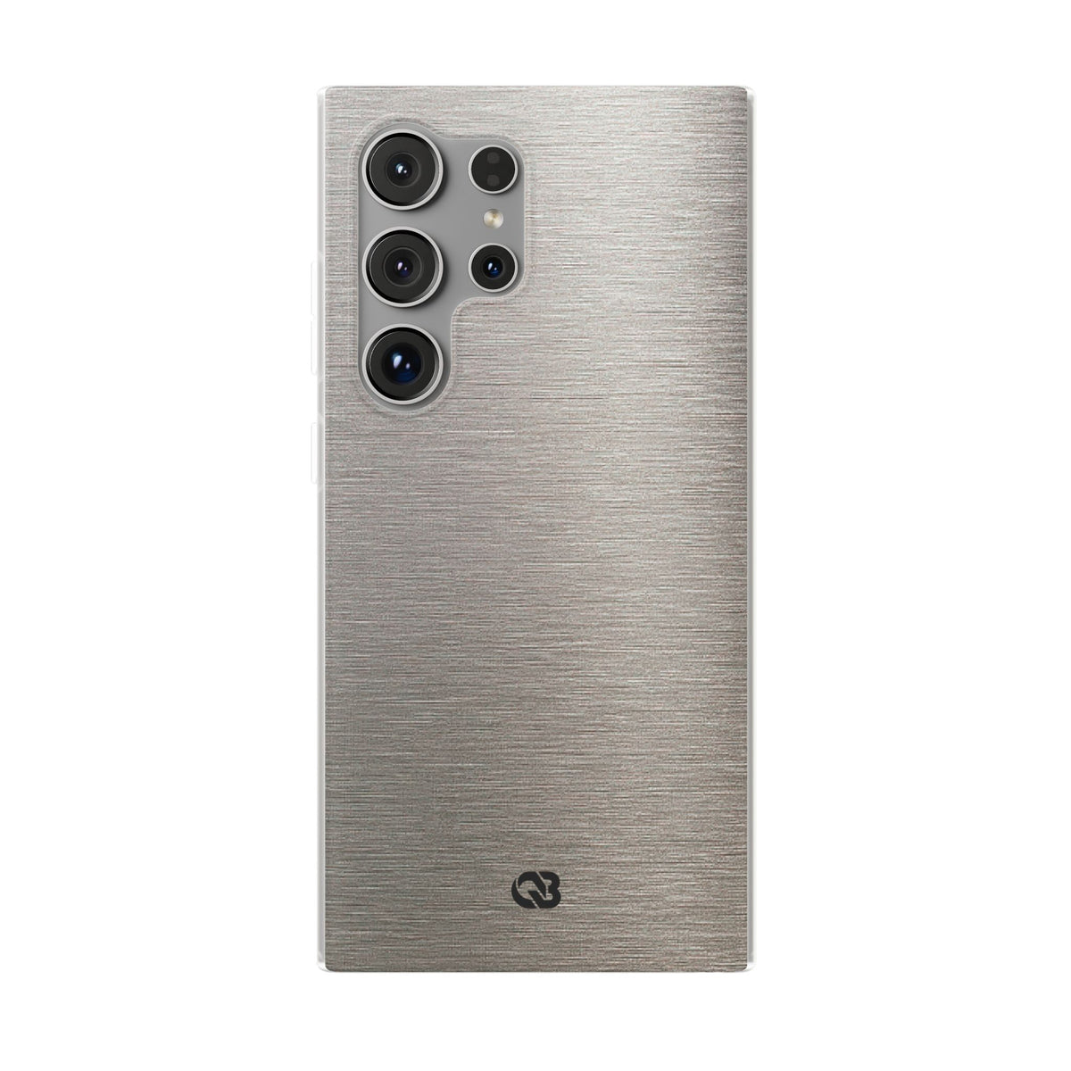 Brushed Silver Alloy · Lite Phone Case for Samsung · Silver