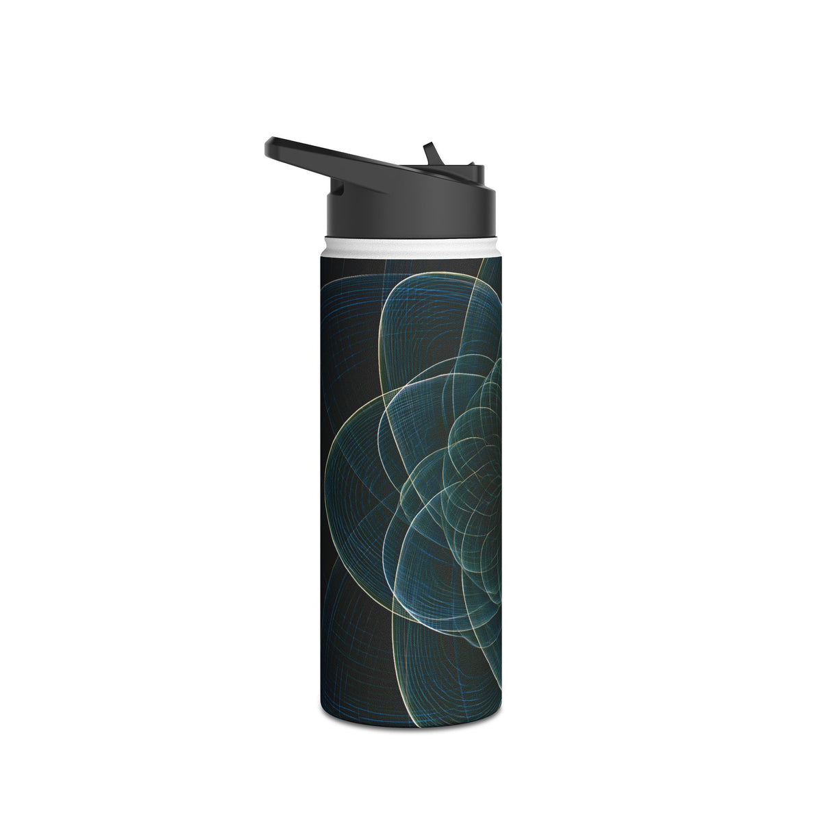 Harmonic Orbit · Insulated Water Bottle · Black