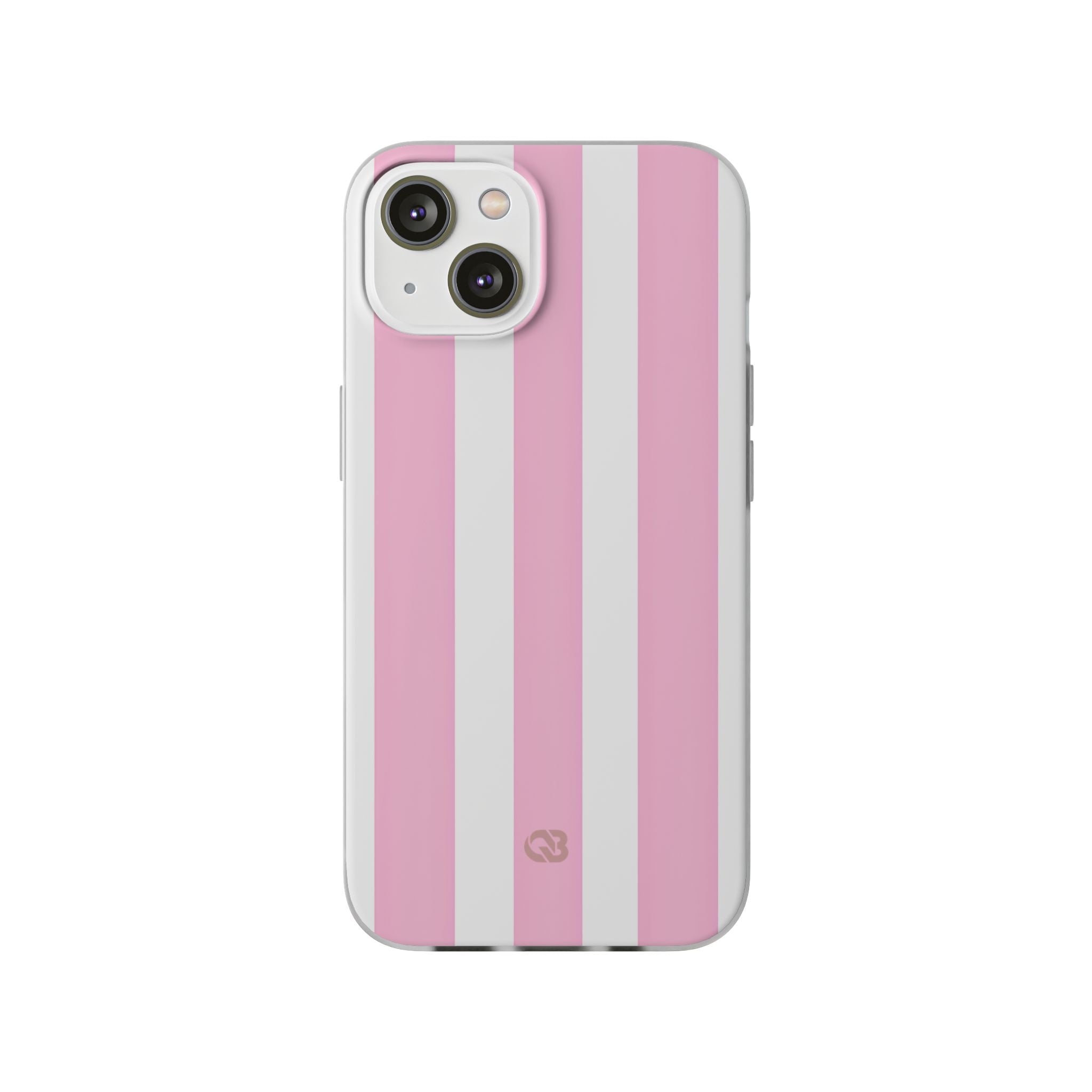Soft Pink Stripe · Soft Phone Case for iPhone