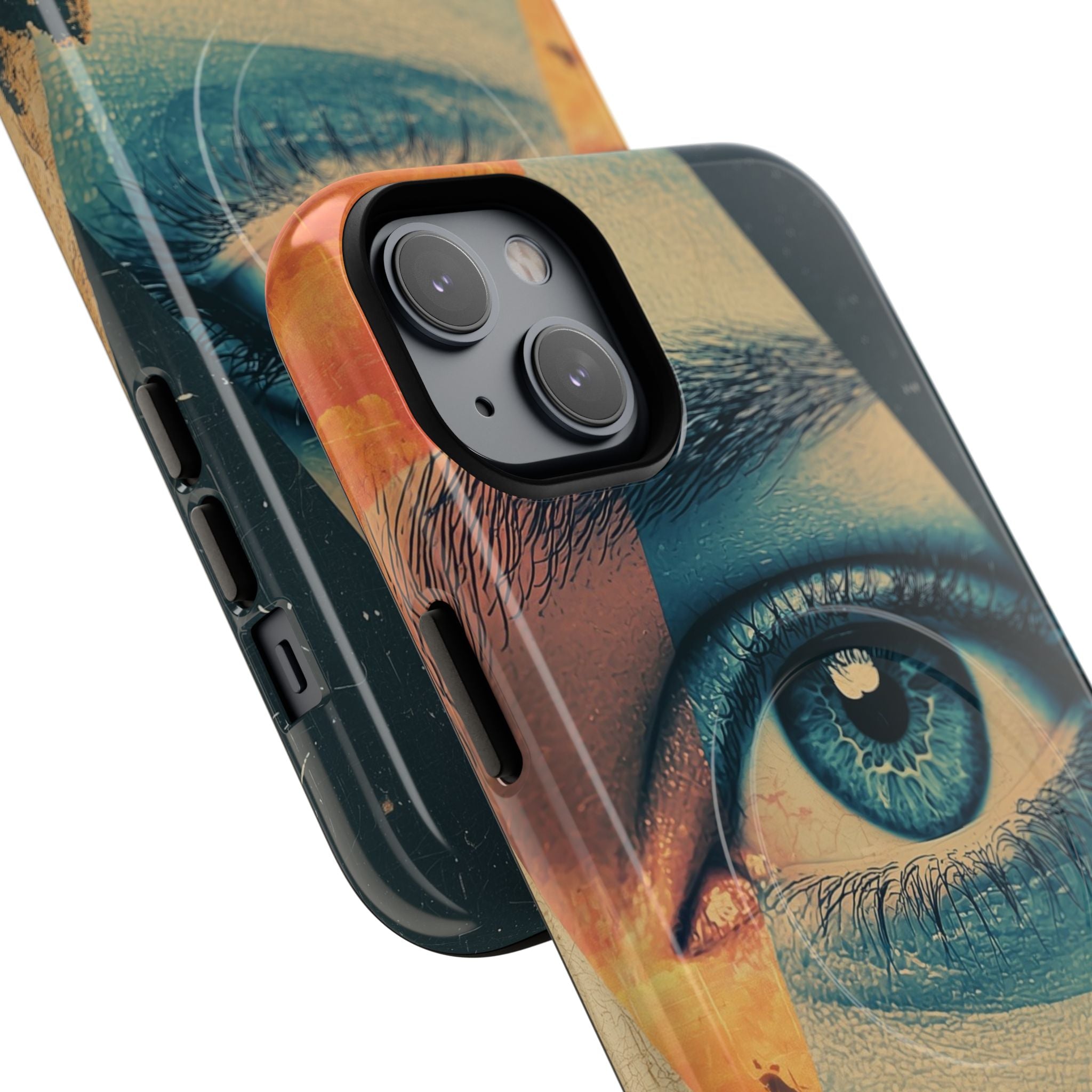 Fragmented Peak Gaze · Tough+ Phone Case for iPhone · Magsafe