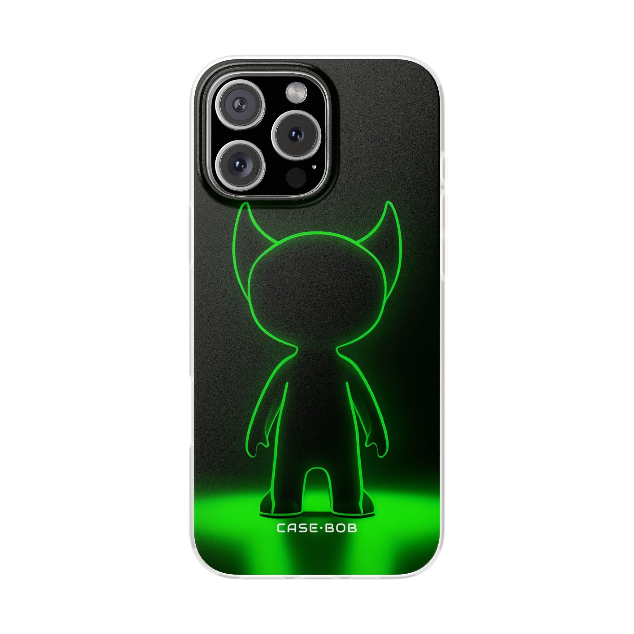 Neon Horned Glow iPhone 16 Pro Max Case - Soft