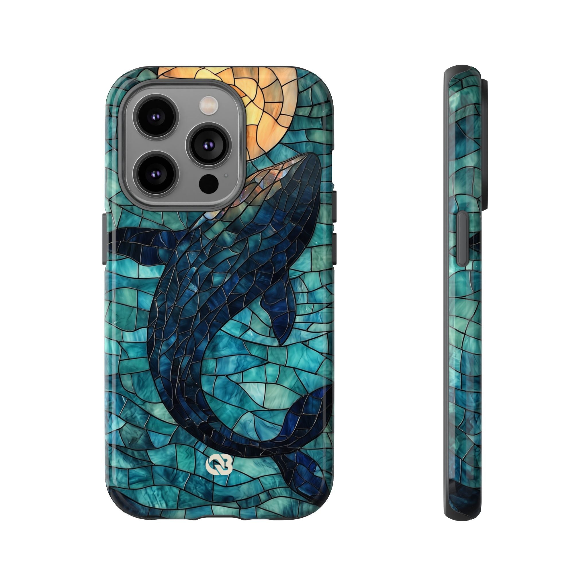 Stained Moon Whale · Tough Handyhülle für iPhone
