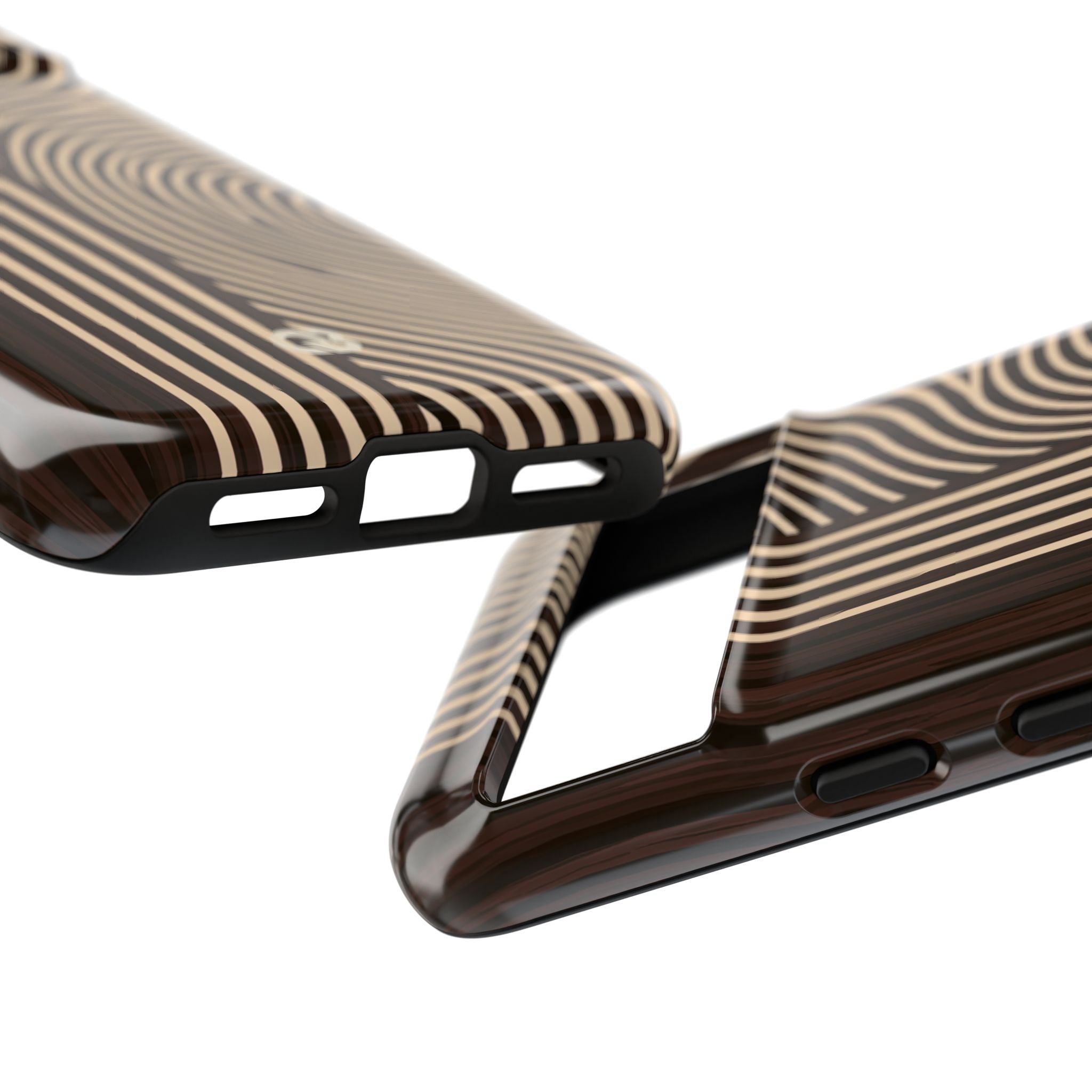 Brown Tough Phone Case for Google Pixel - Espresso Sand Ridge