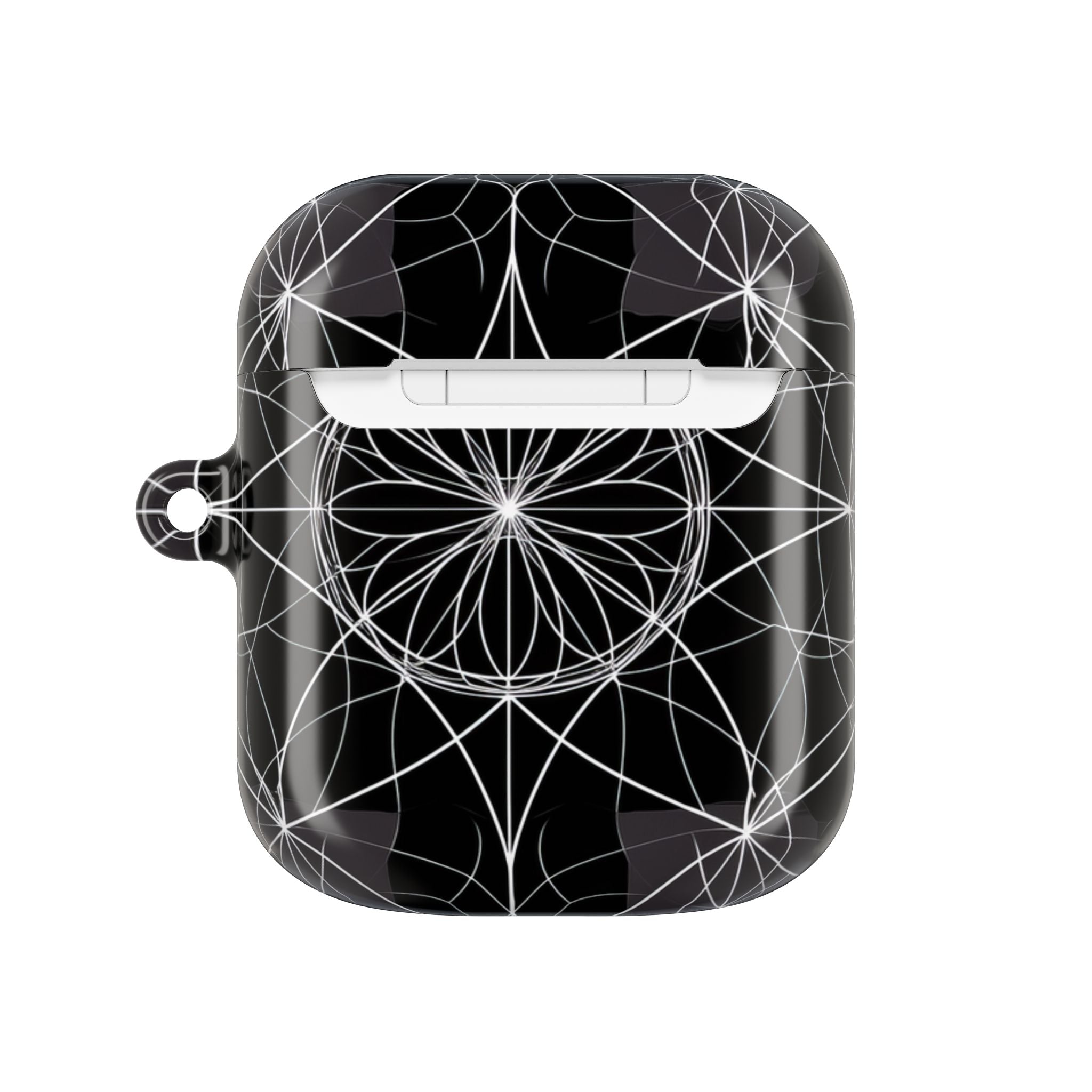 White Mandala Radiance - AirPods Case