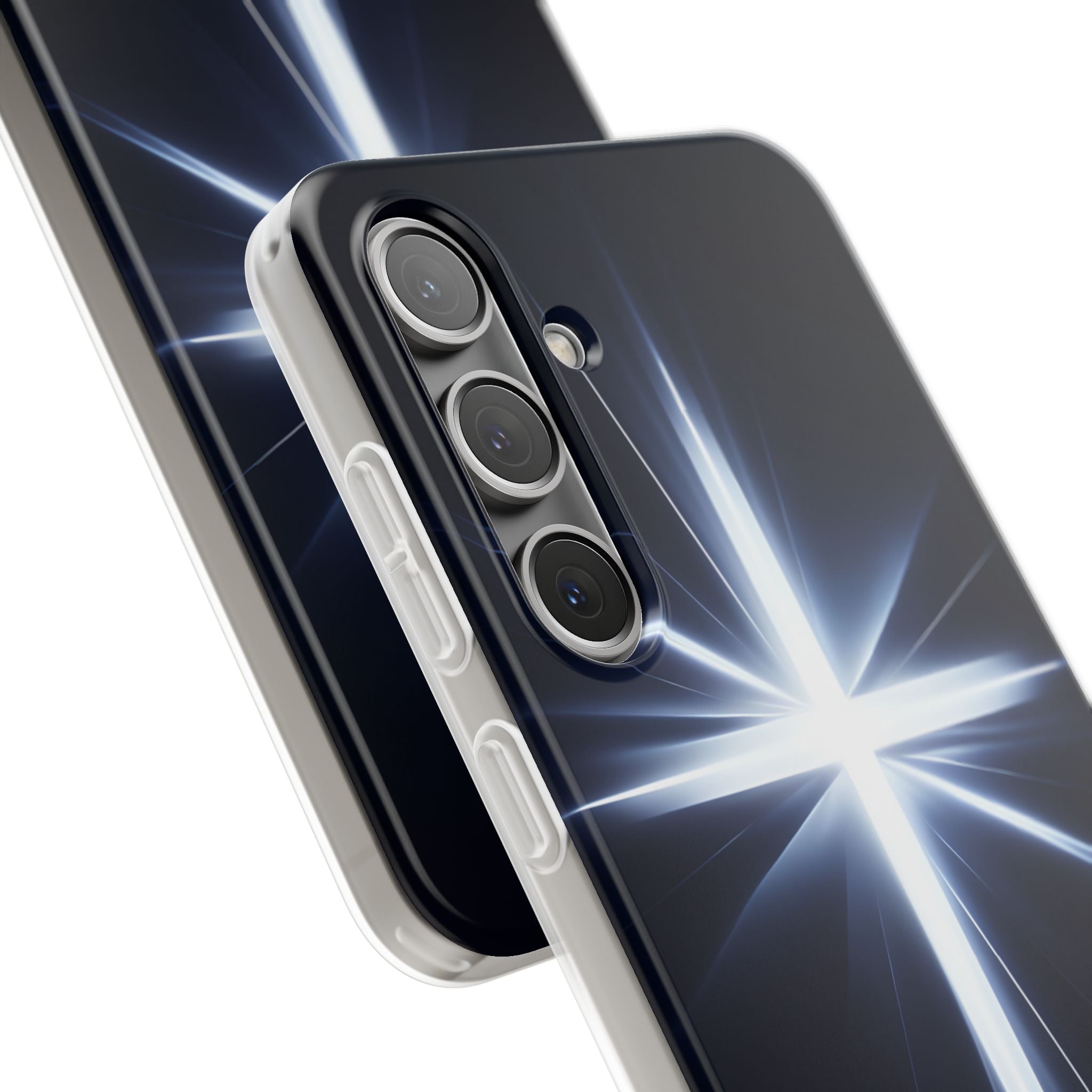 Glowing Crossburst Samsung S24 Plus Case - Soft