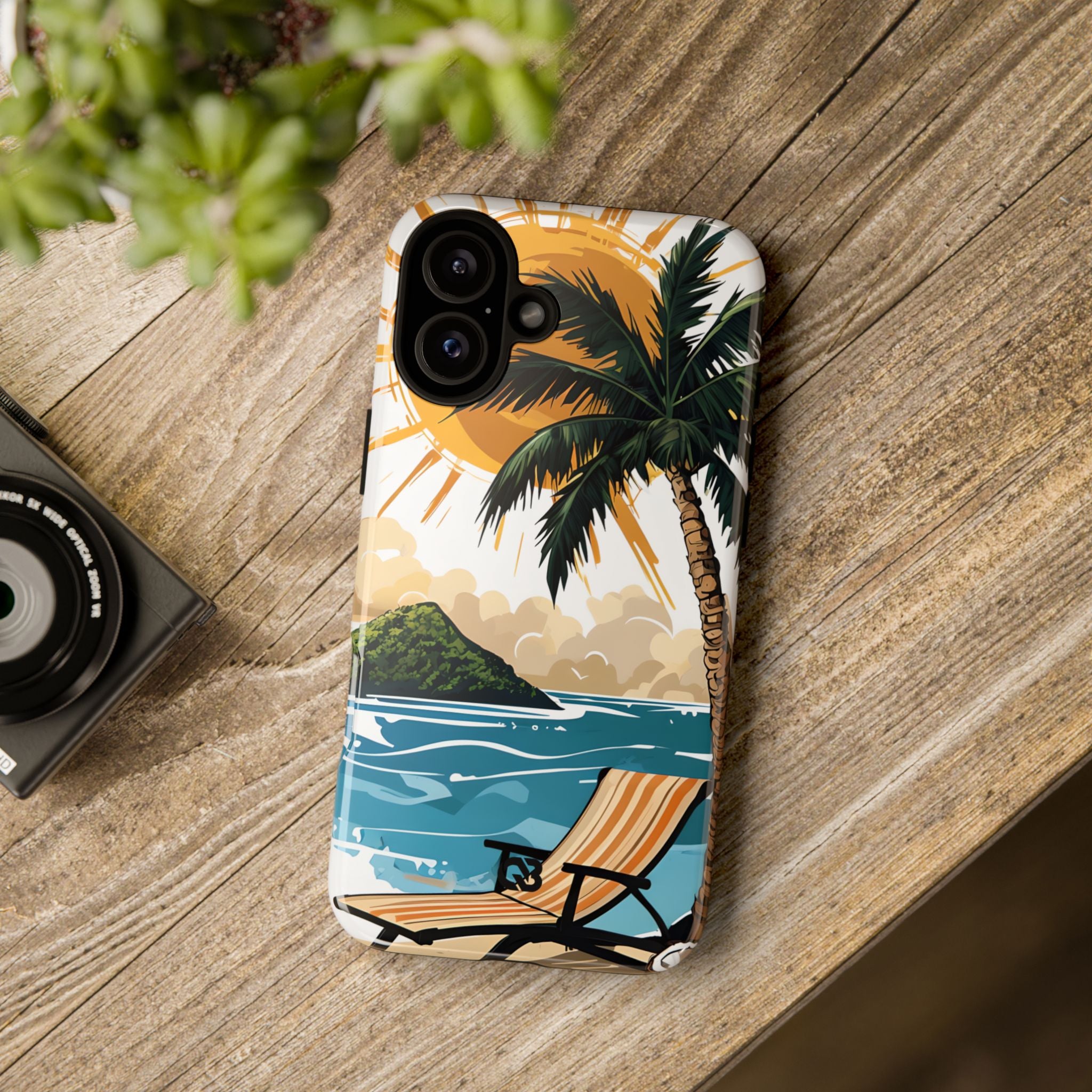 Radiant Coast Solitude · Tough Handyhülle für iPhone